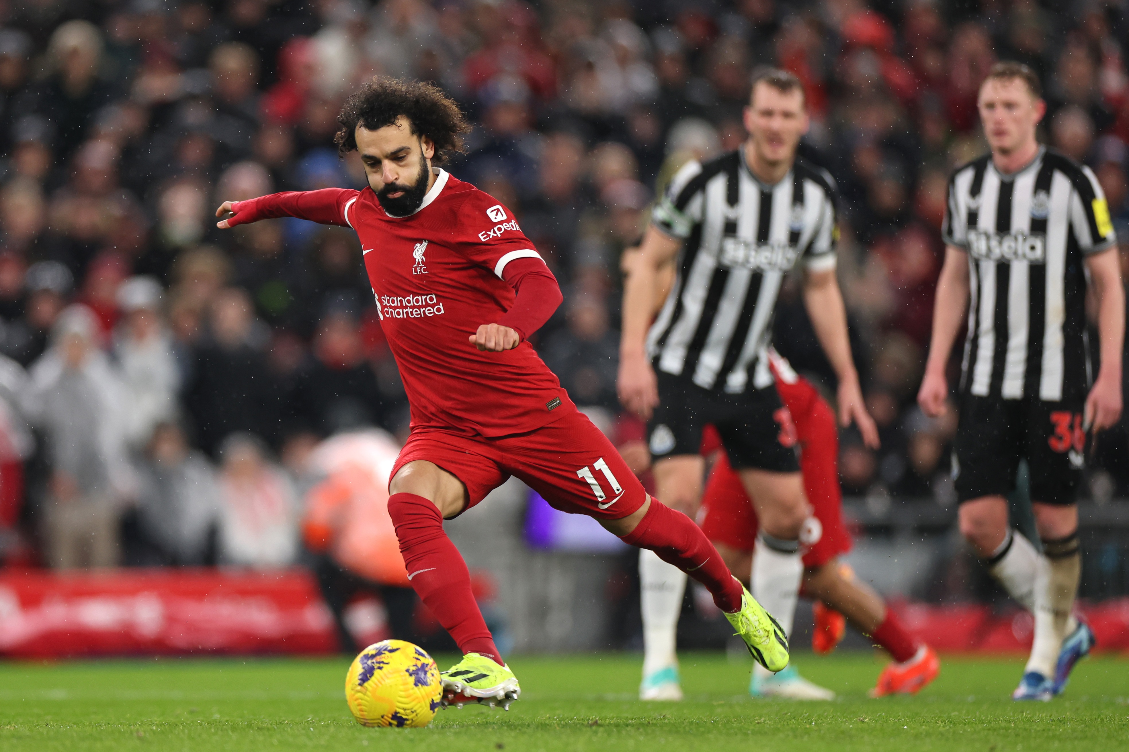 Salah, Crooks, Liverpool Salah, Crooks, Liverpool