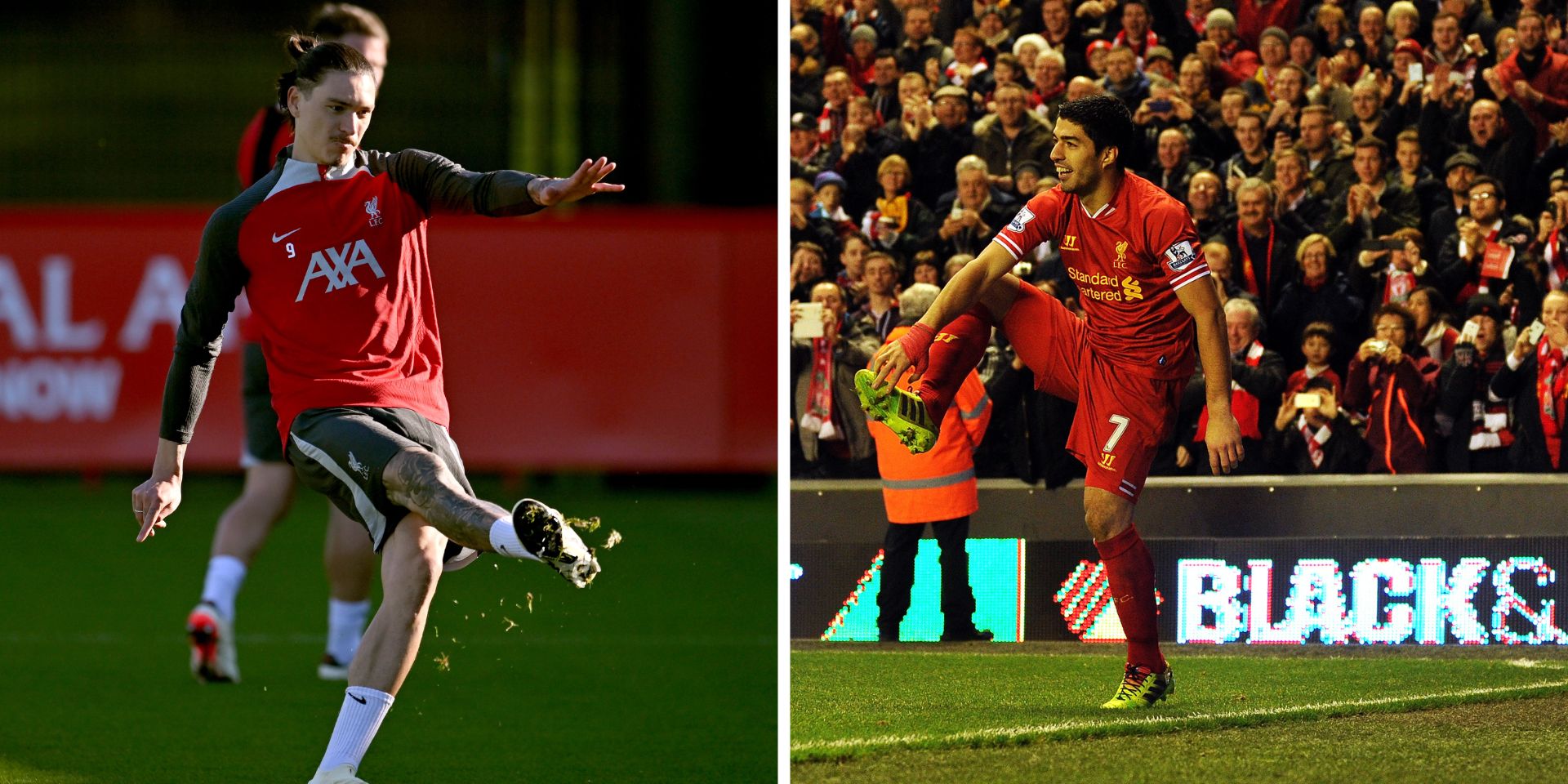 Nunez, Suarez, Klopp