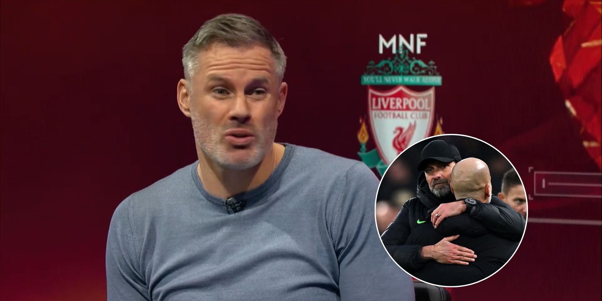 Carragher, Klopp, Guardiola