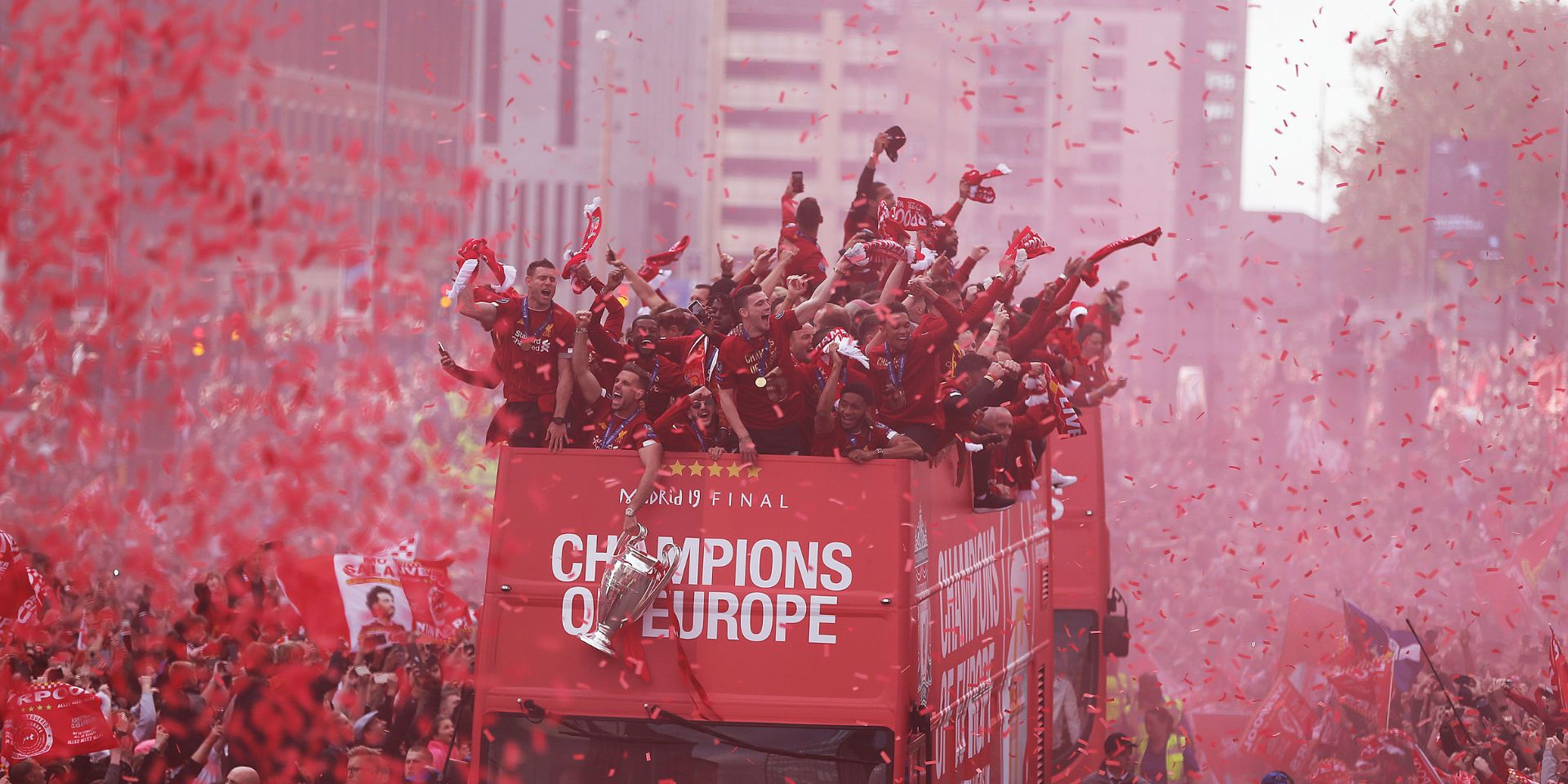 Klopp, Liverpool, parade