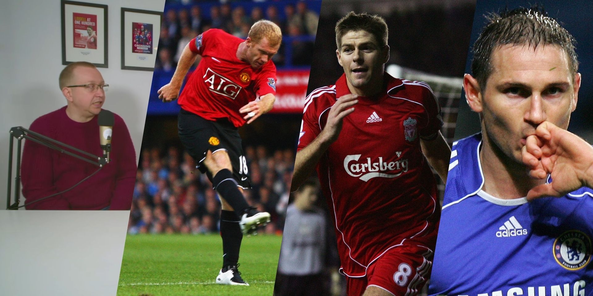 Gerrard, Lampard, Scholes, Pajak