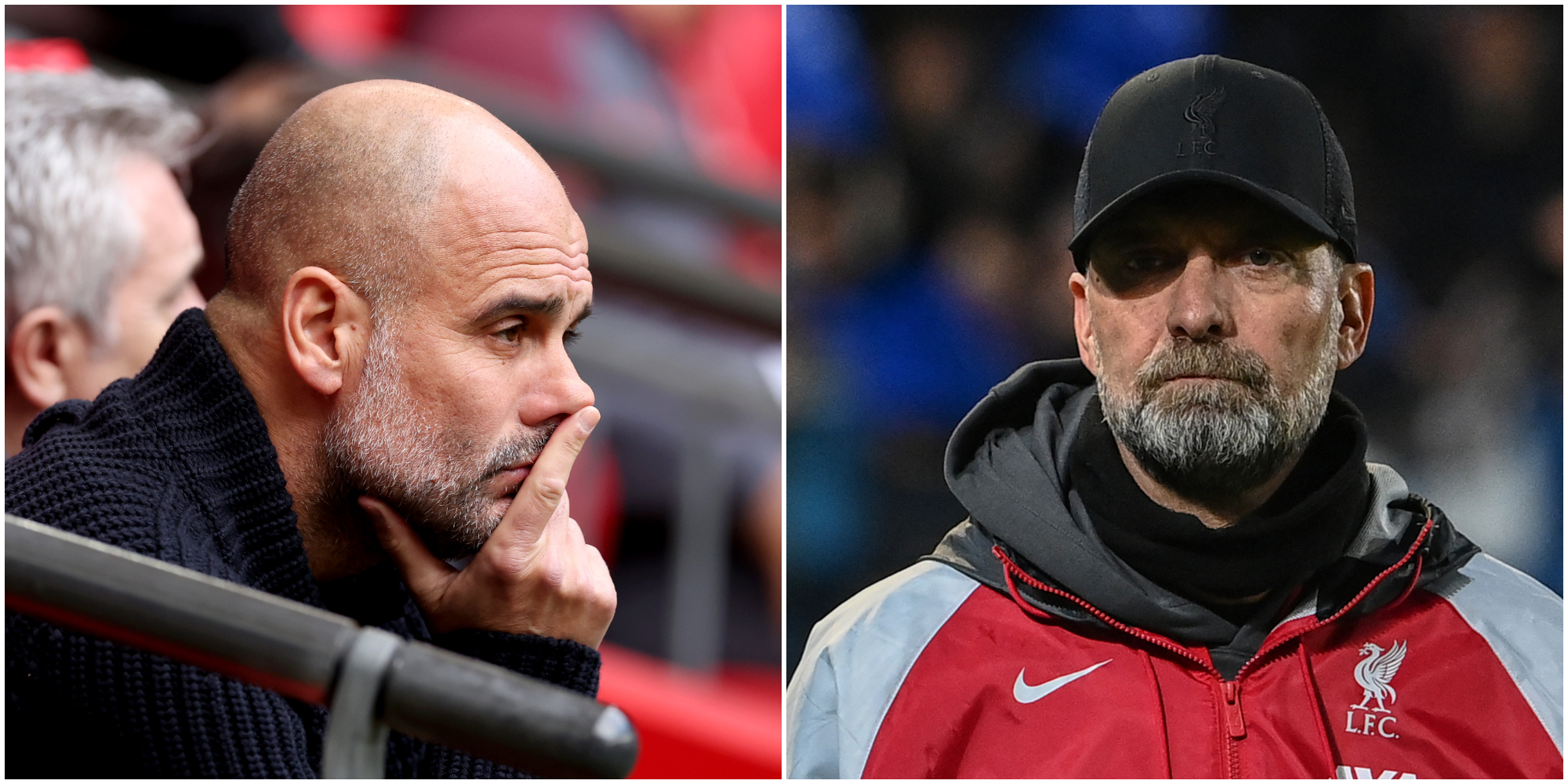 Guardiola, Klopp