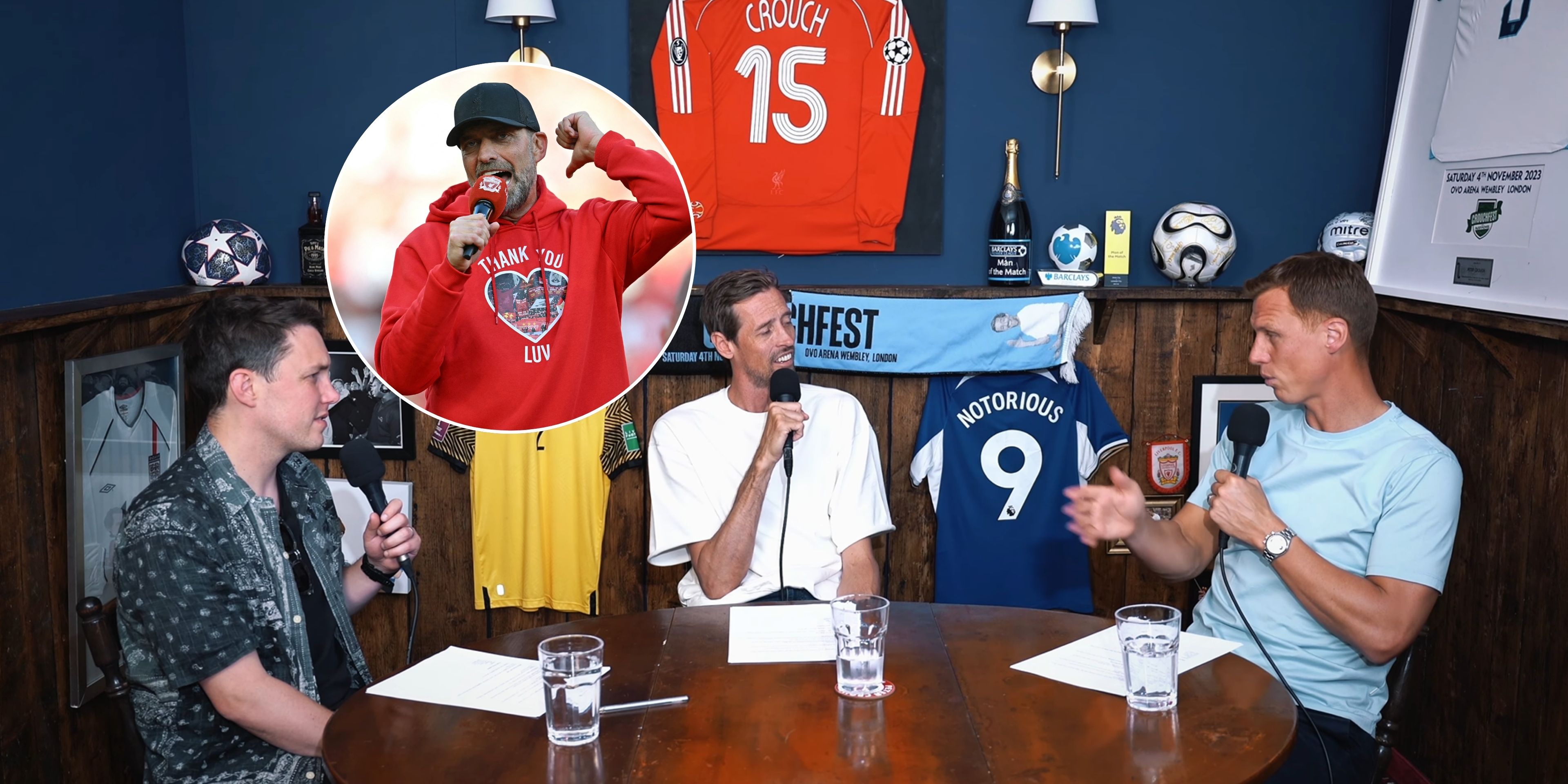 Klopp, Crouch, Sidwell, City