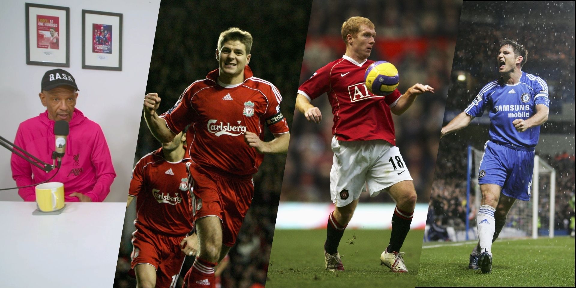 Gerrard, Lampard, Scholes, Gayle
