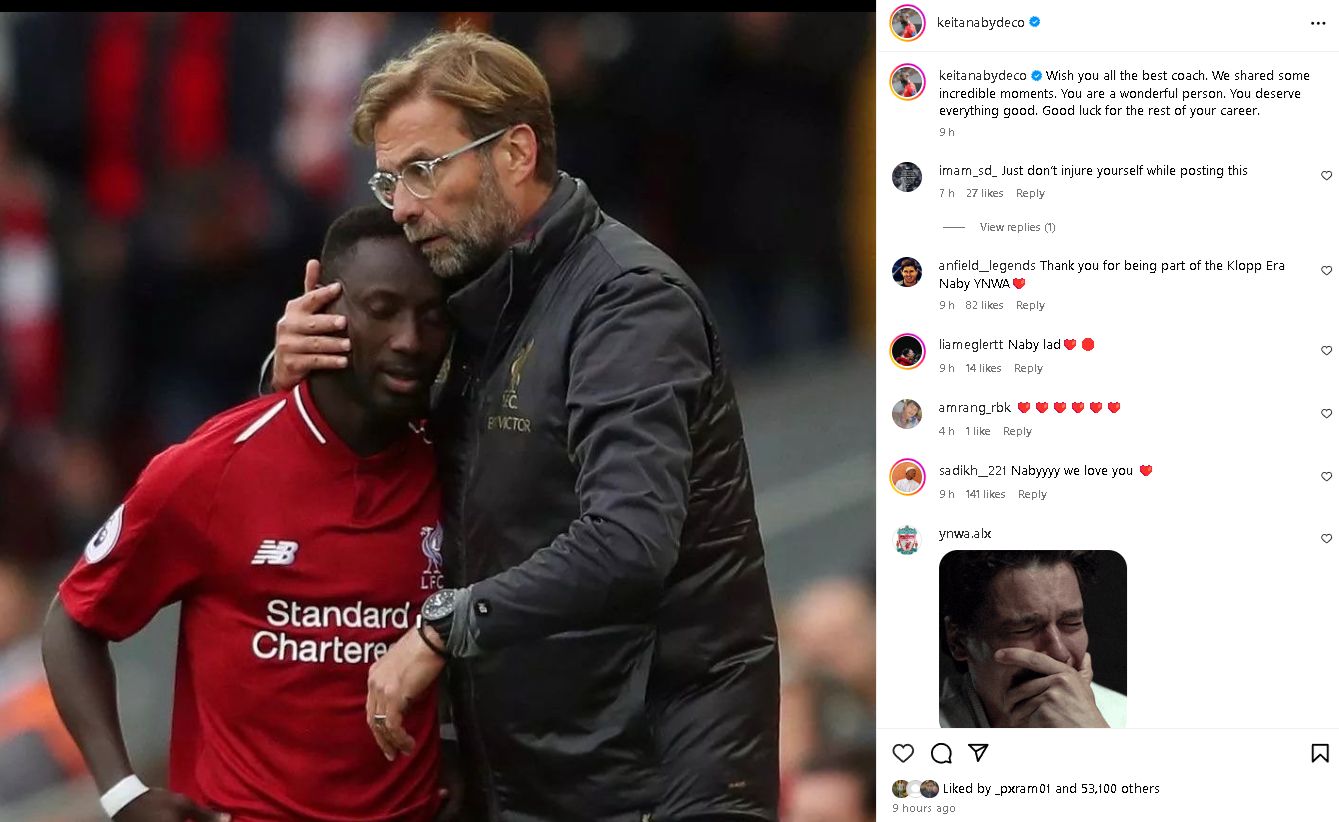 Keita, Klopp