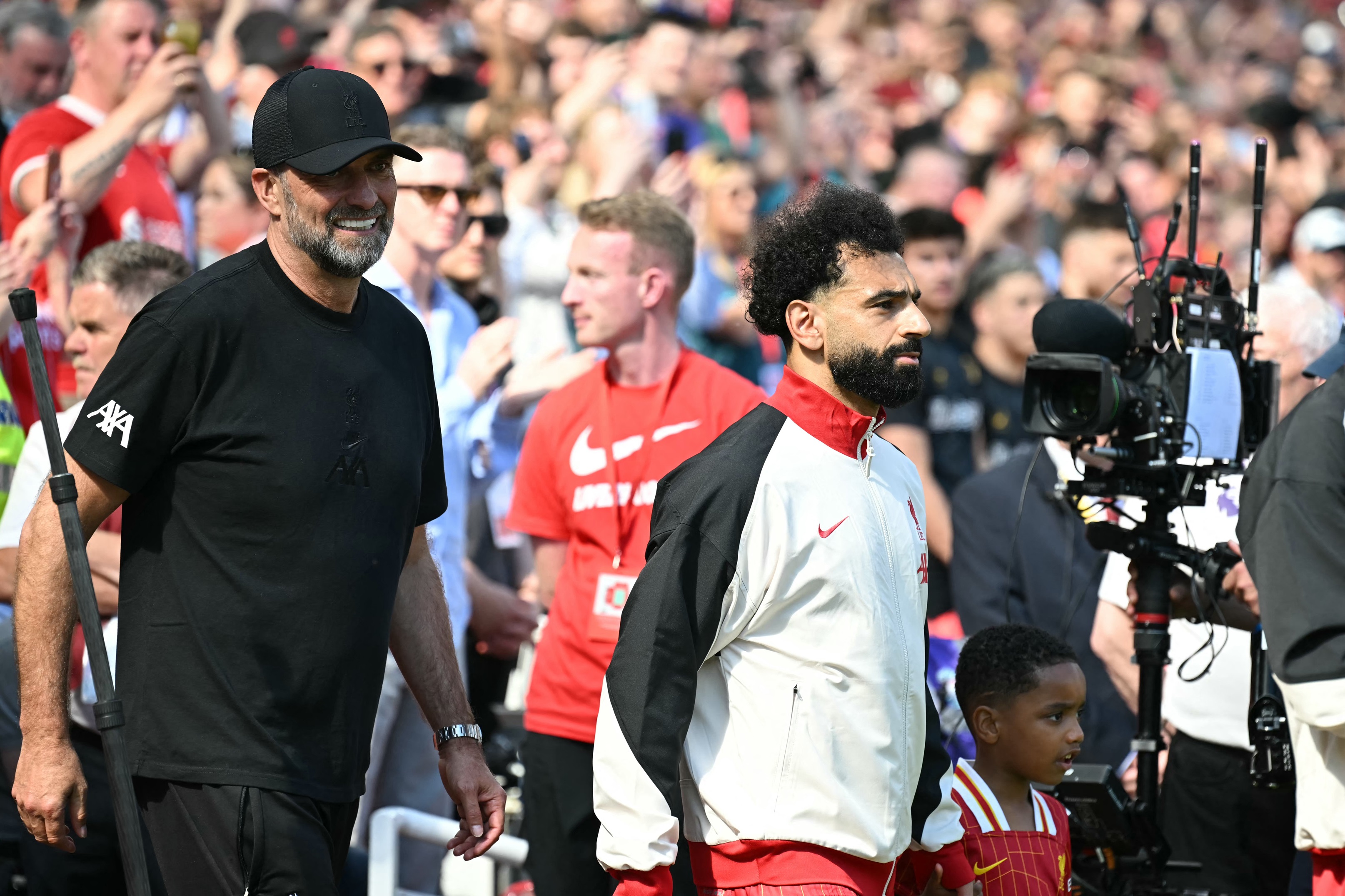 Klopp, Salah, Liverpool