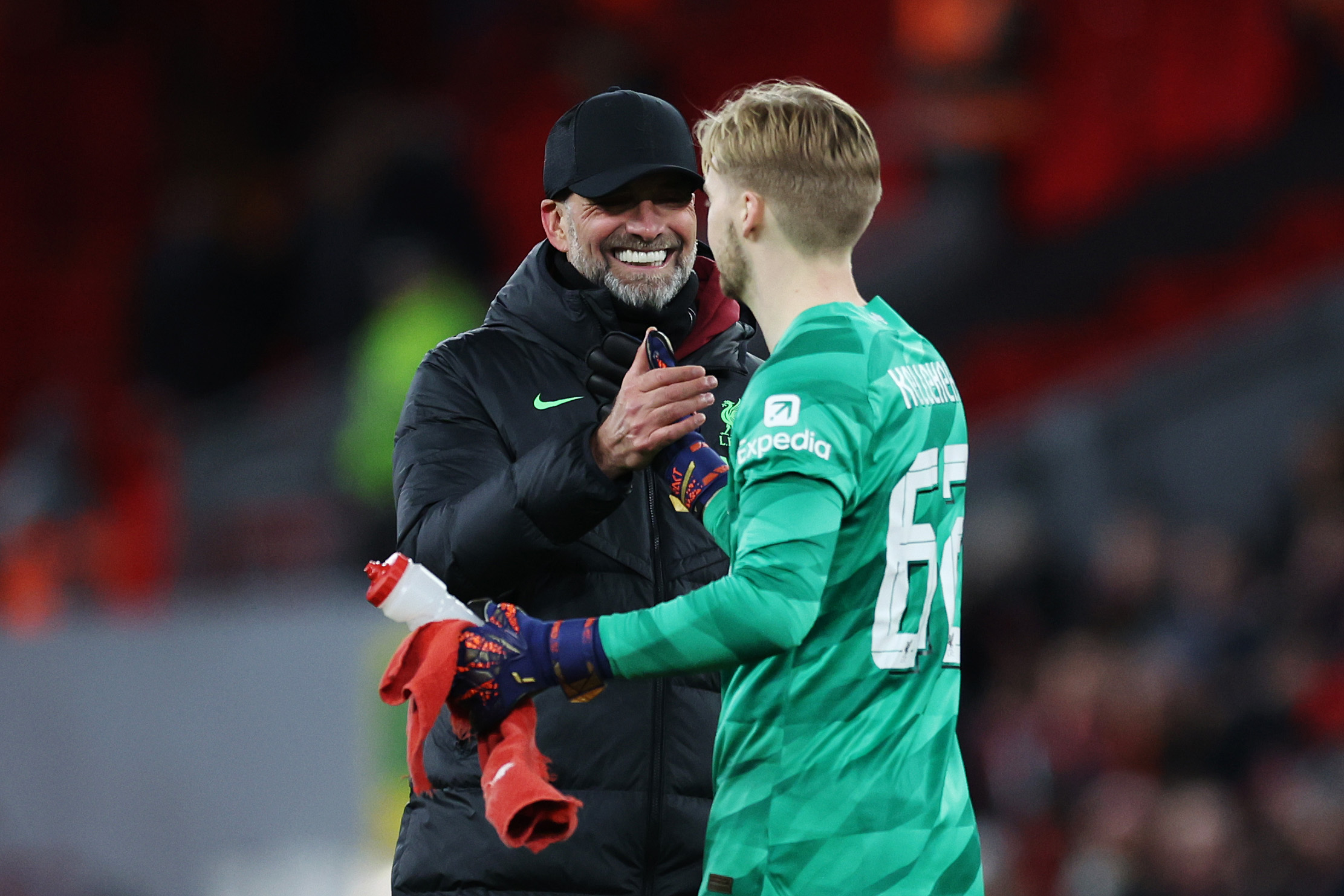 Jurgen Klopp, Caoimhin Kelleher Jurgen Klopp, Caoimhin Kelleher