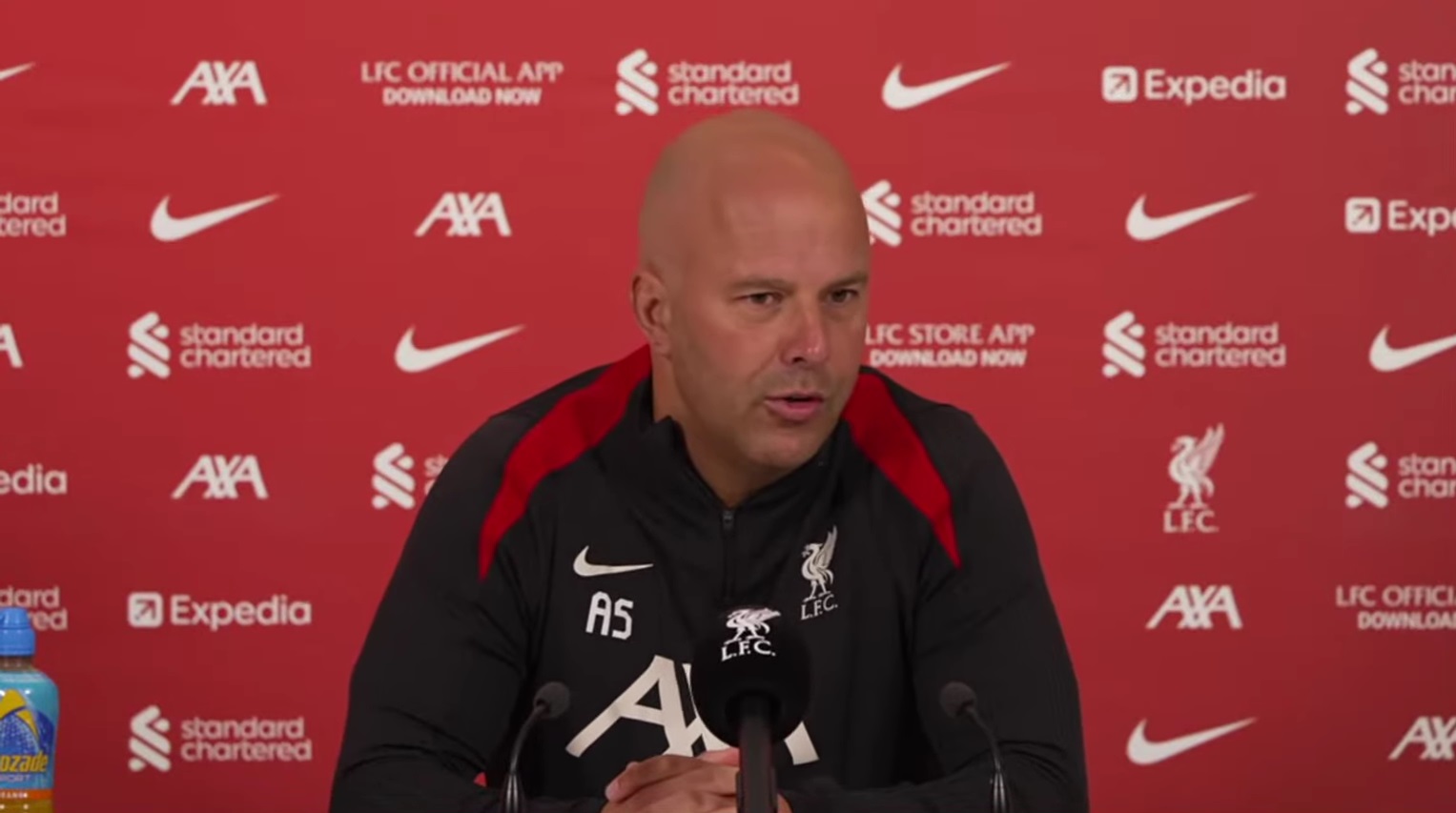 Arne Slot understands Liverpool have a long way to go this season.