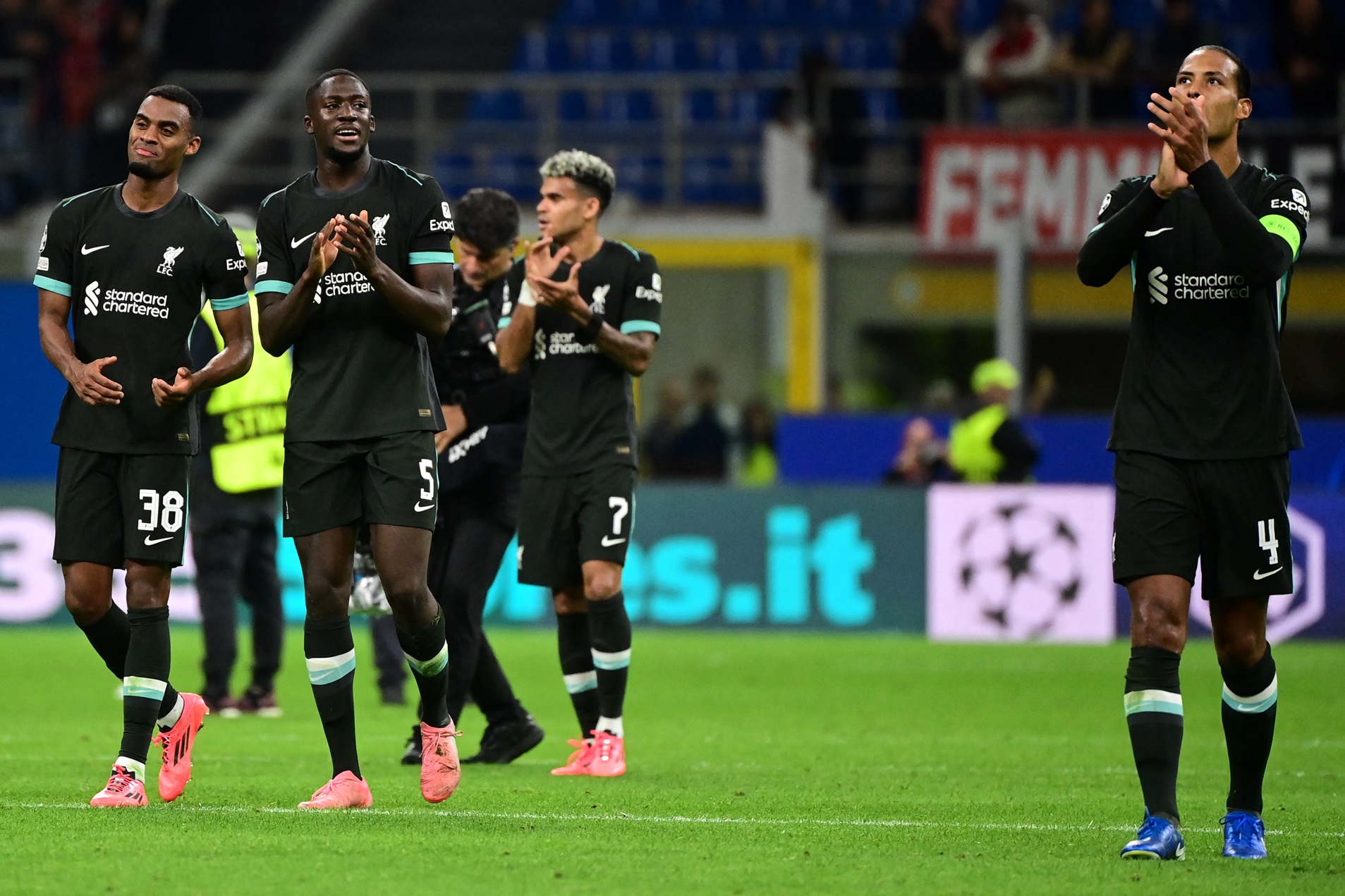 Seedorf, Gakpo, Slot, Gravenberch Seedorf, Gakpo, Slot, Gravenberch