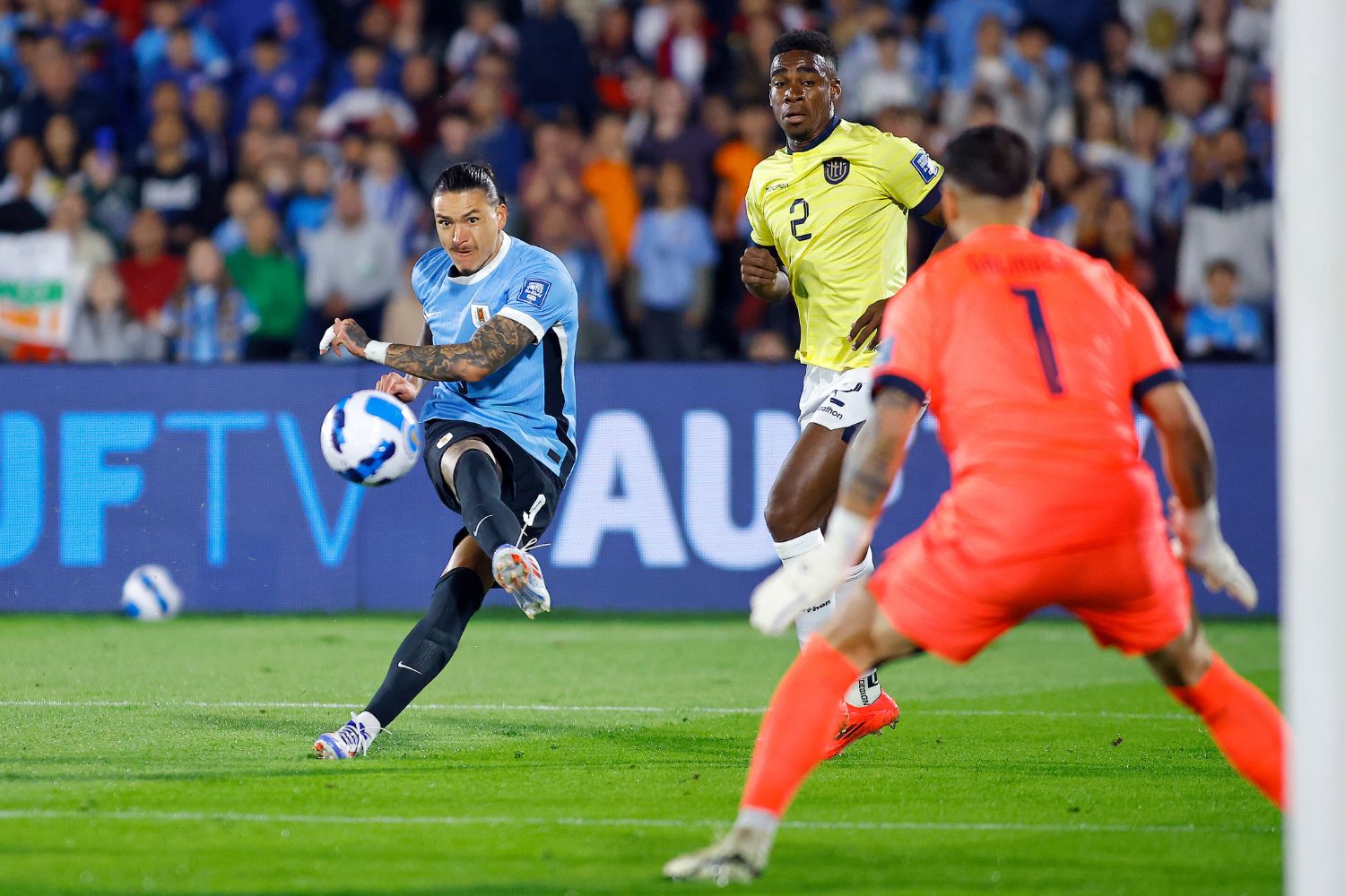 Darwin Nunez against Ecuador