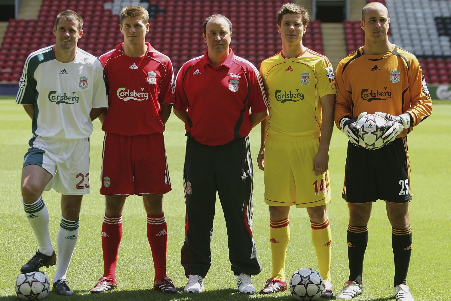 Liverpool players model 2006/07 Adidas kit
