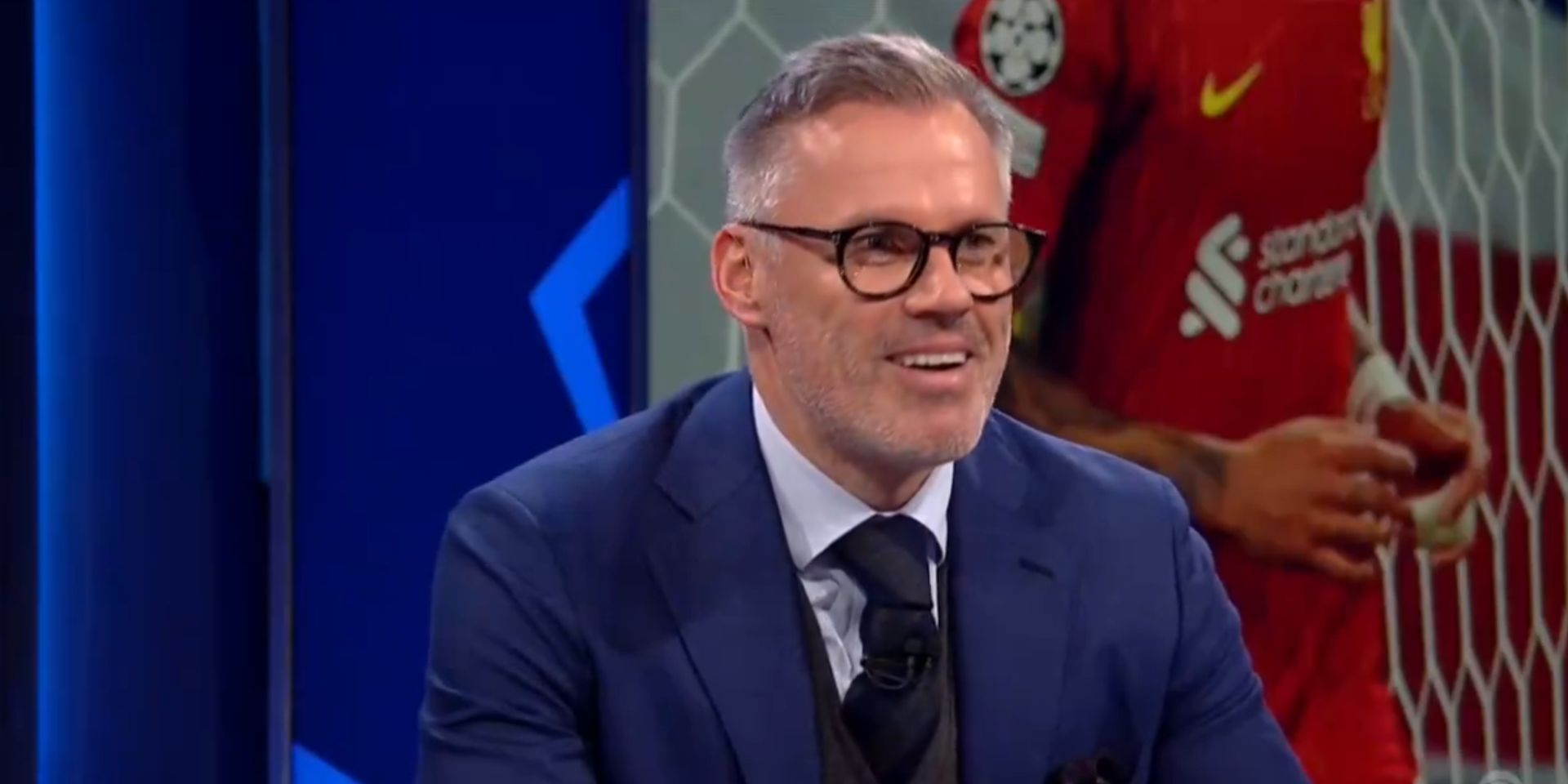 Carragher reacts to beating Gerrard and Salah