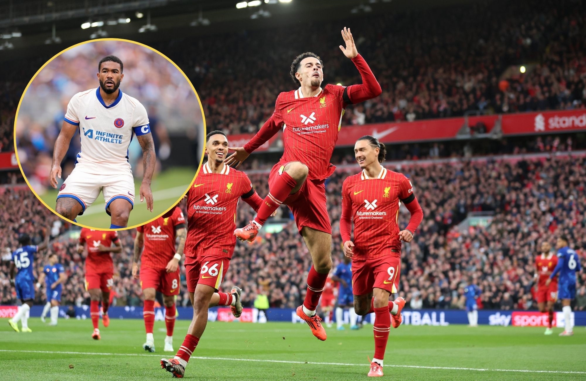Liverpool beat Chelsea despite Reece James cheating