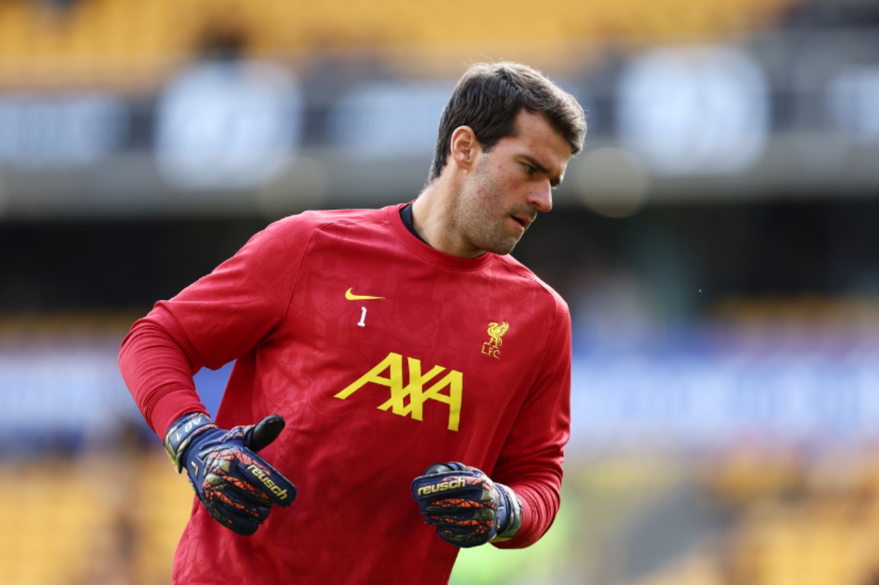 Alisson had been linked with Bayern Munich in recent days