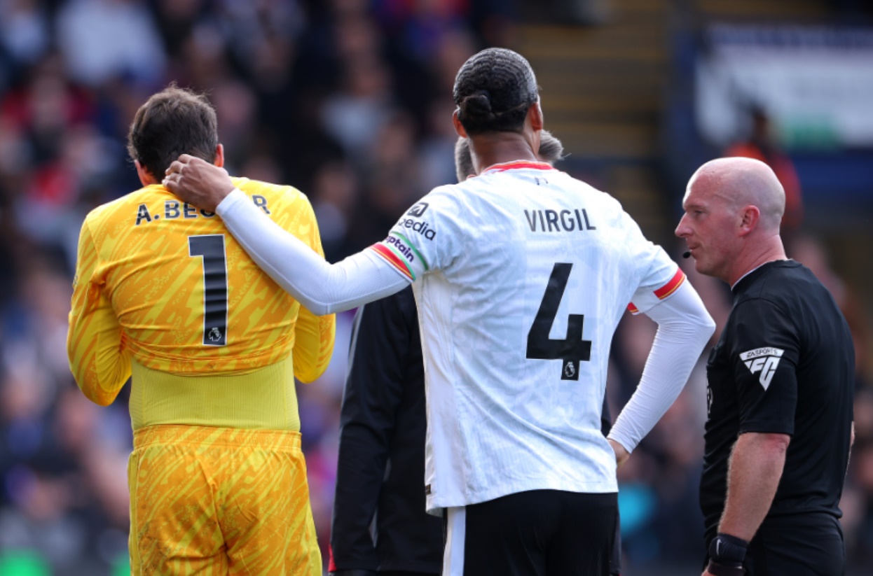 Liverpool are now waiting to discover the extent of Alisson's injury Liverpool are now waiting to discover the extent of Alisson's injury