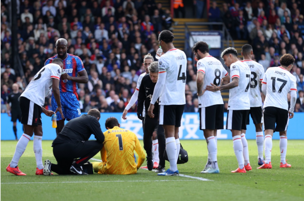 Alisson's injury record is becoming a concern for Liverpool staff