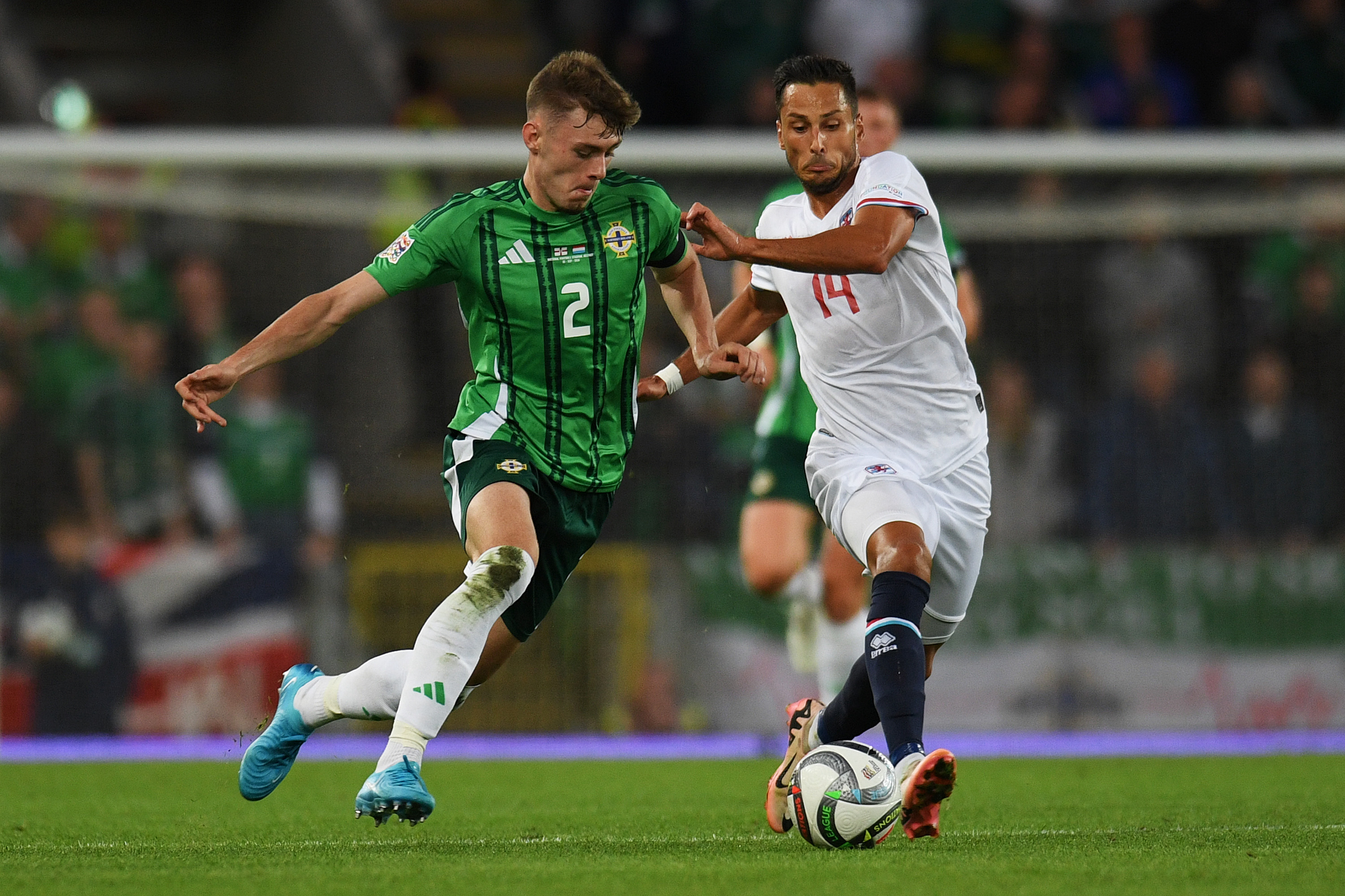 Conor Bradley will captain Northern Ireland against Belarus on Saturday