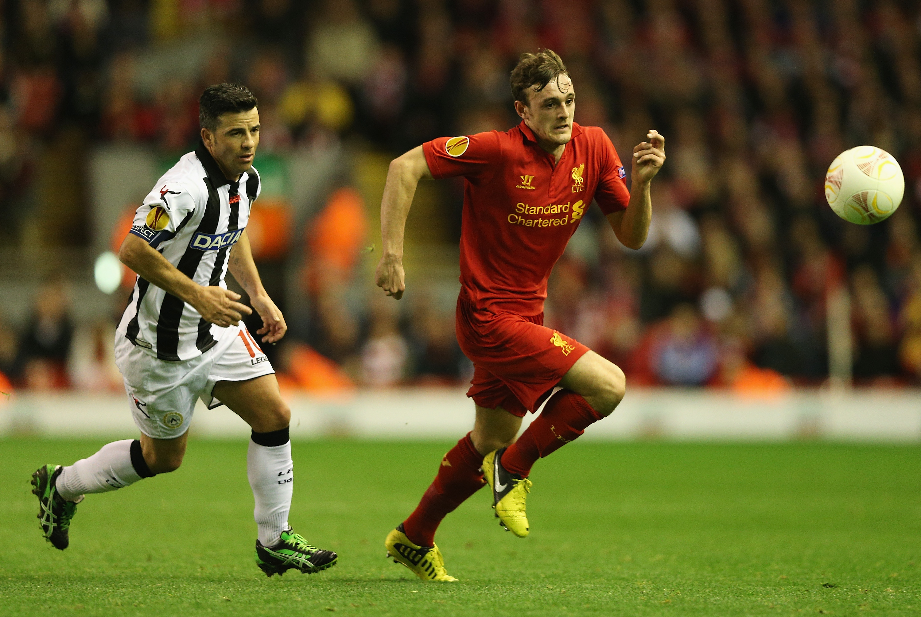 Antonio Di Natale had briefly been in transfer talks with Liverpool in 2008