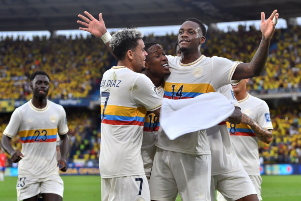 Luis Diaz and Jhon Duran both scored for Colombia as they thrashed Chile 4-0