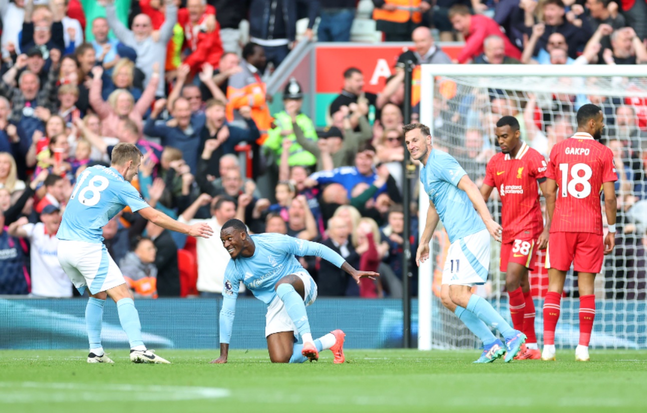 Liverpool couldn't find the late goal that they needed at home to Nottingham Forest