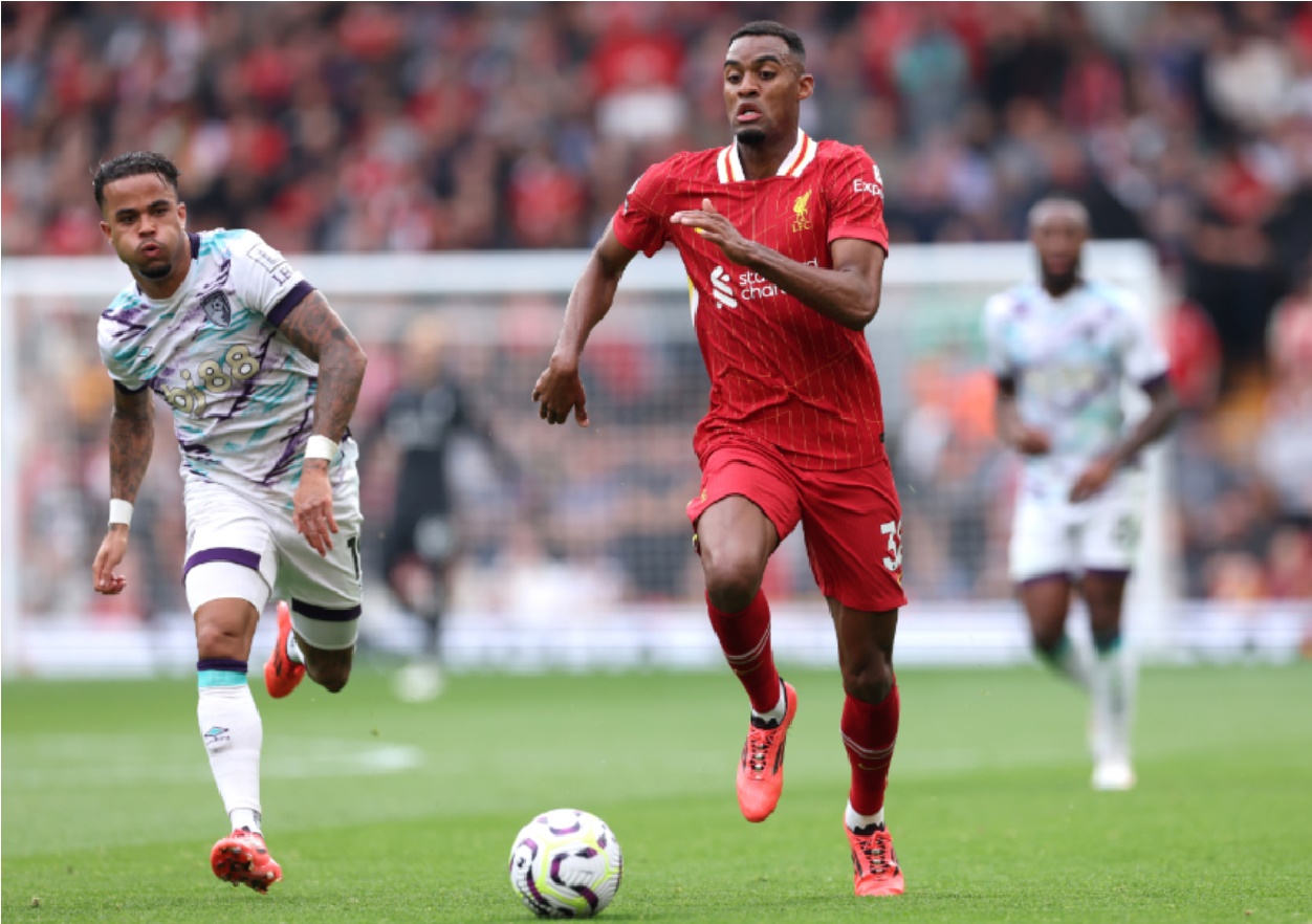 Ryan Gravenberch's older brother has praised the Liverpool midfielder's form