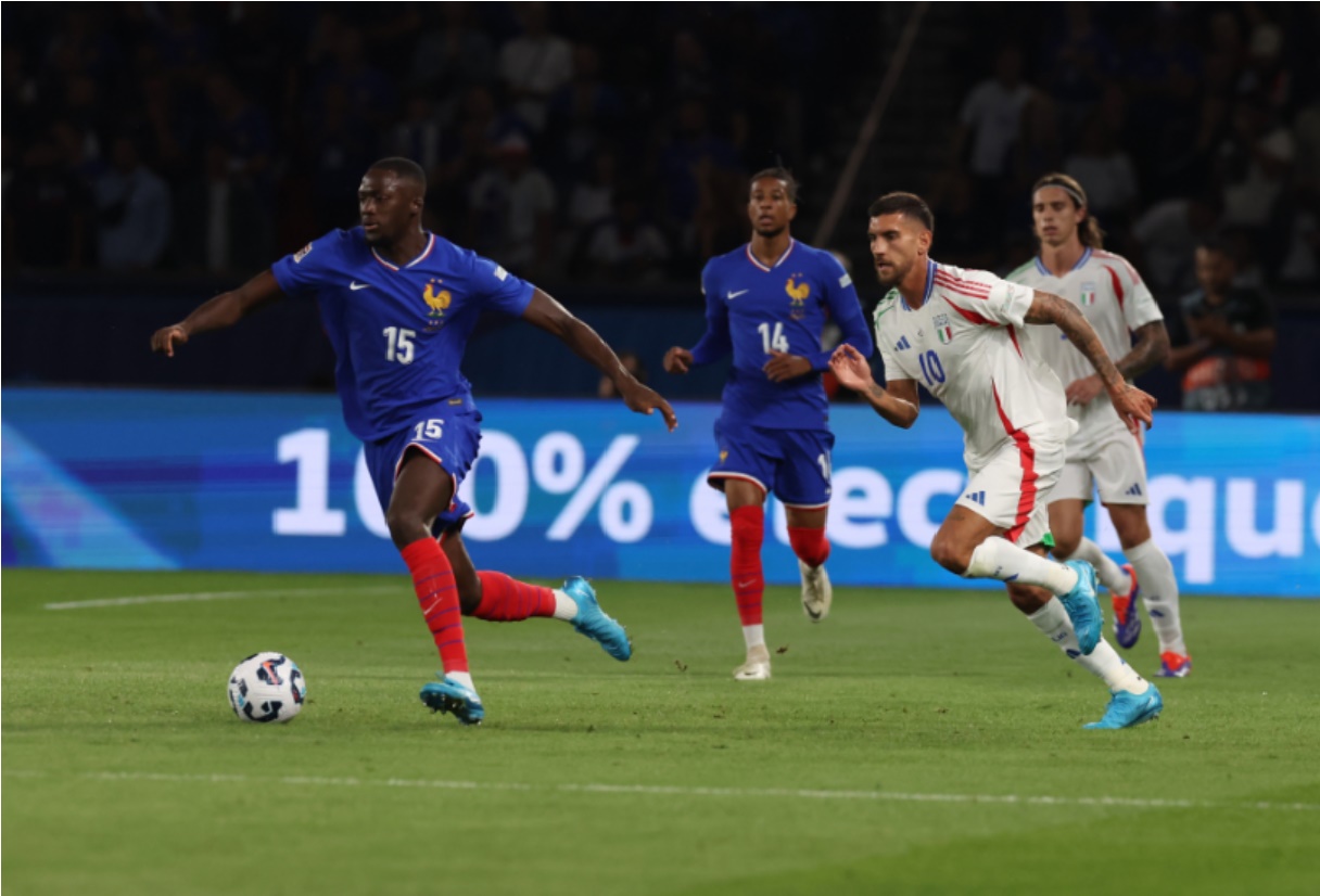 Ibrahima Konate impressed for France in their win over Belgium