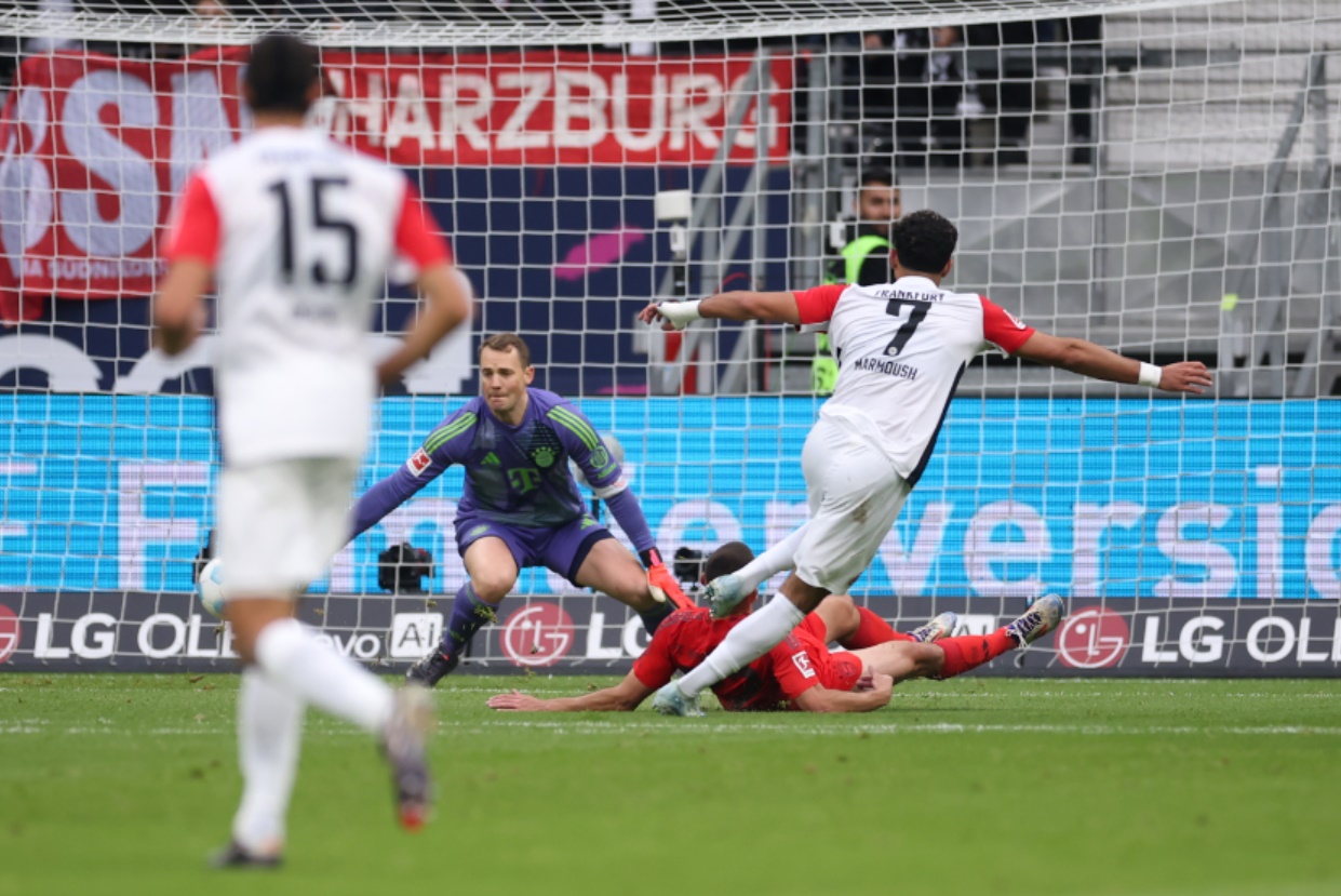 Omar Maroush is reportedly stalling over a contract offer from Eintracht Frankfurt