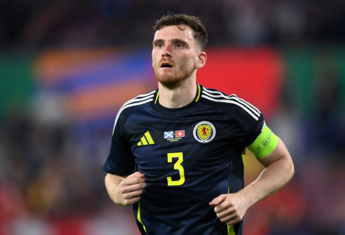 Andy Robertson impressed for Scotland as they drew with Portugal