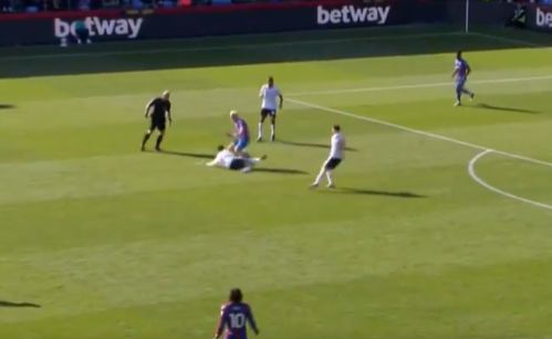 Endo's crunching tackle on Will Hughes