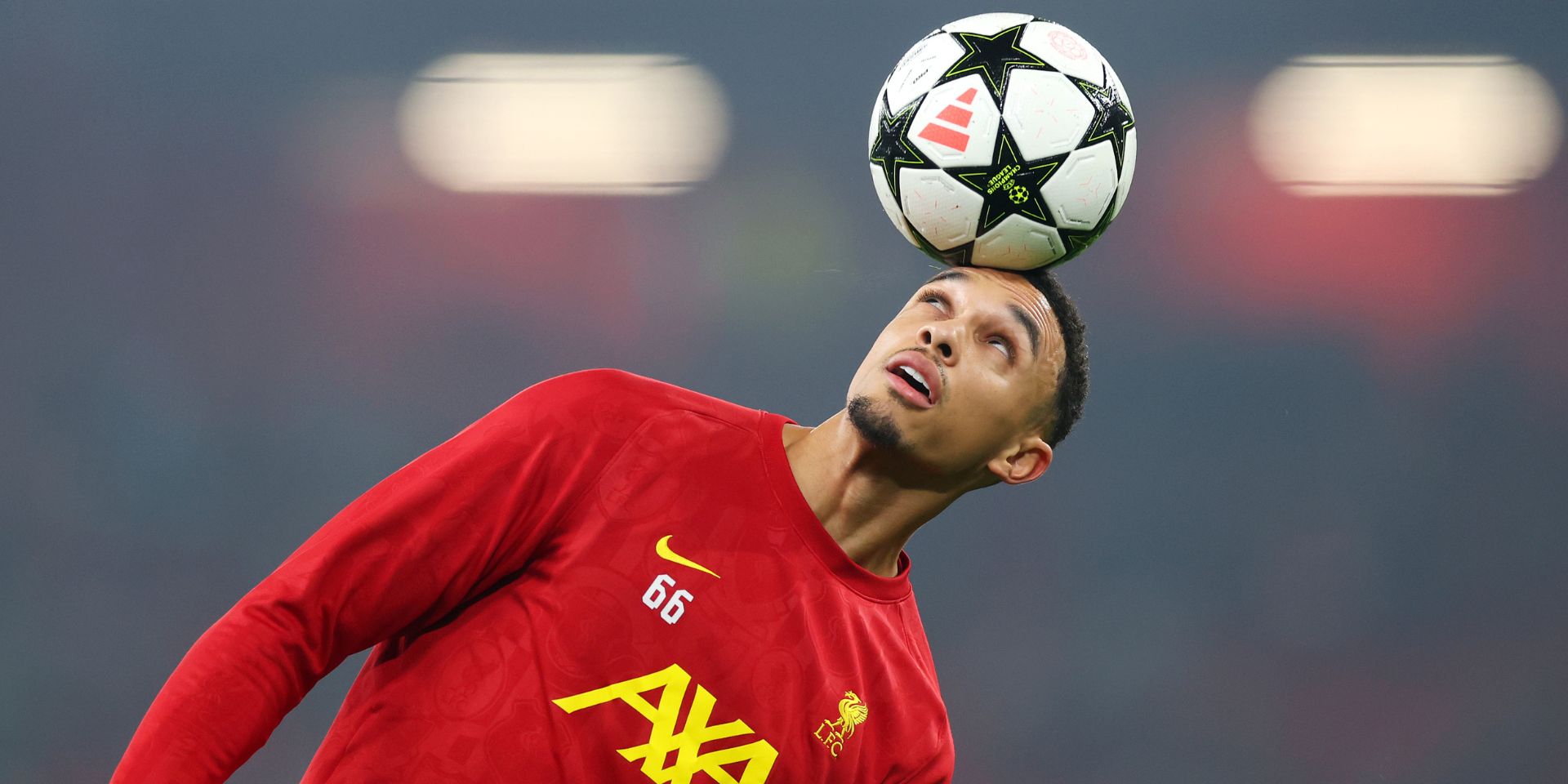 Trent Alexander-Arnold prepares for Champions League action