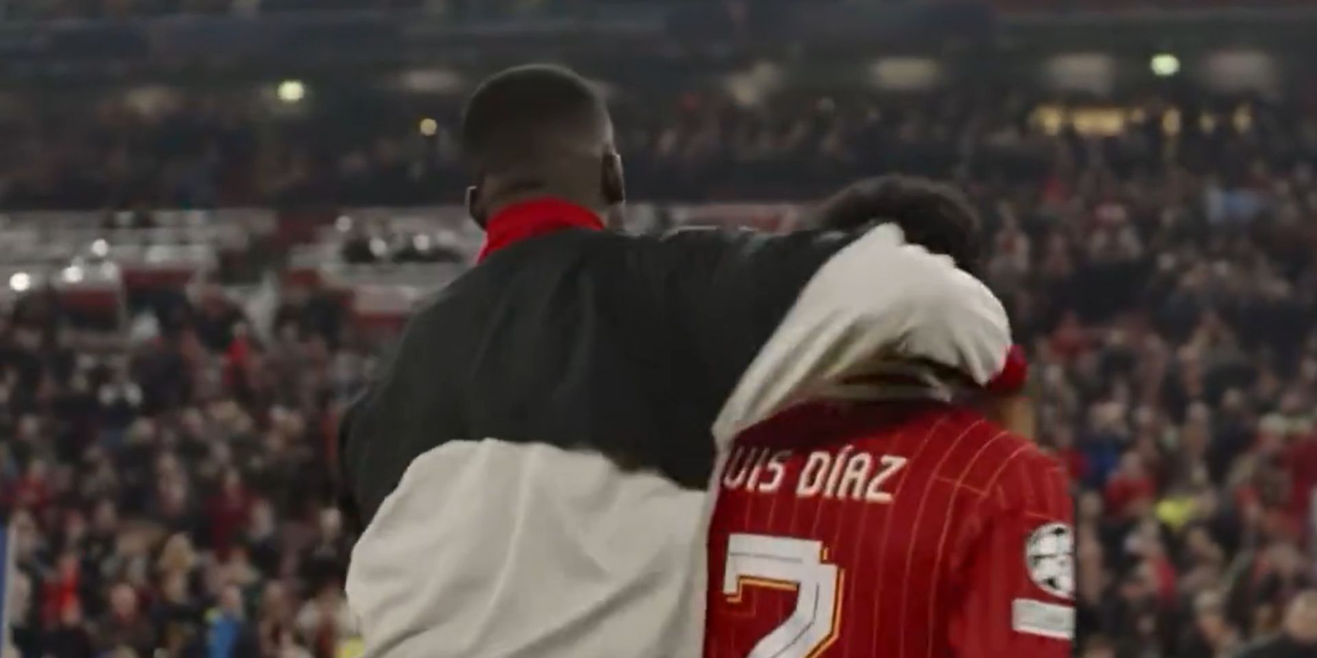 Konate and Diaz after Liverpool beat Leverkusen