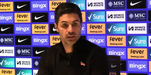 Mikel Arteta bemoans Arsenal injuries