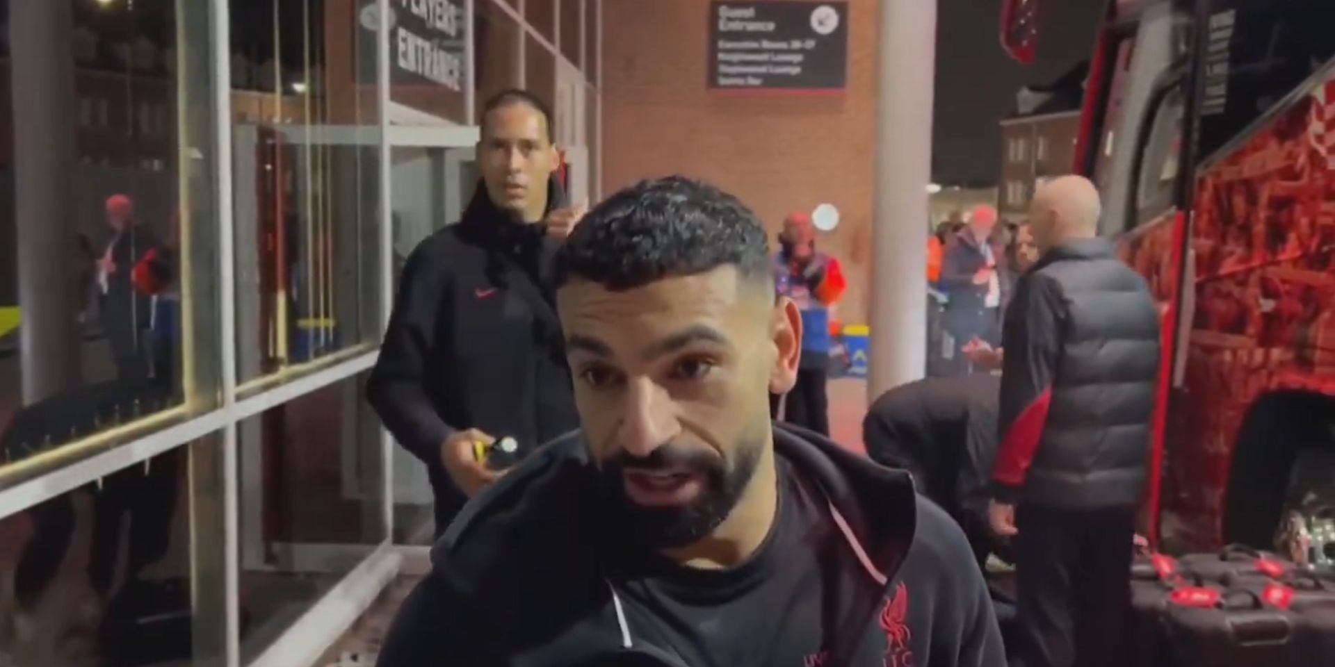Mo Salah discusses his and Virgil van Dijk's Liverpool future