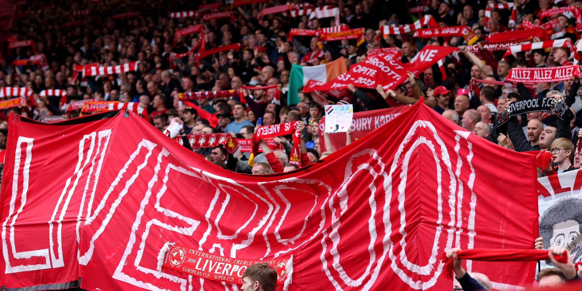 Anfield on Naby Keita's last day as a Liverpool player