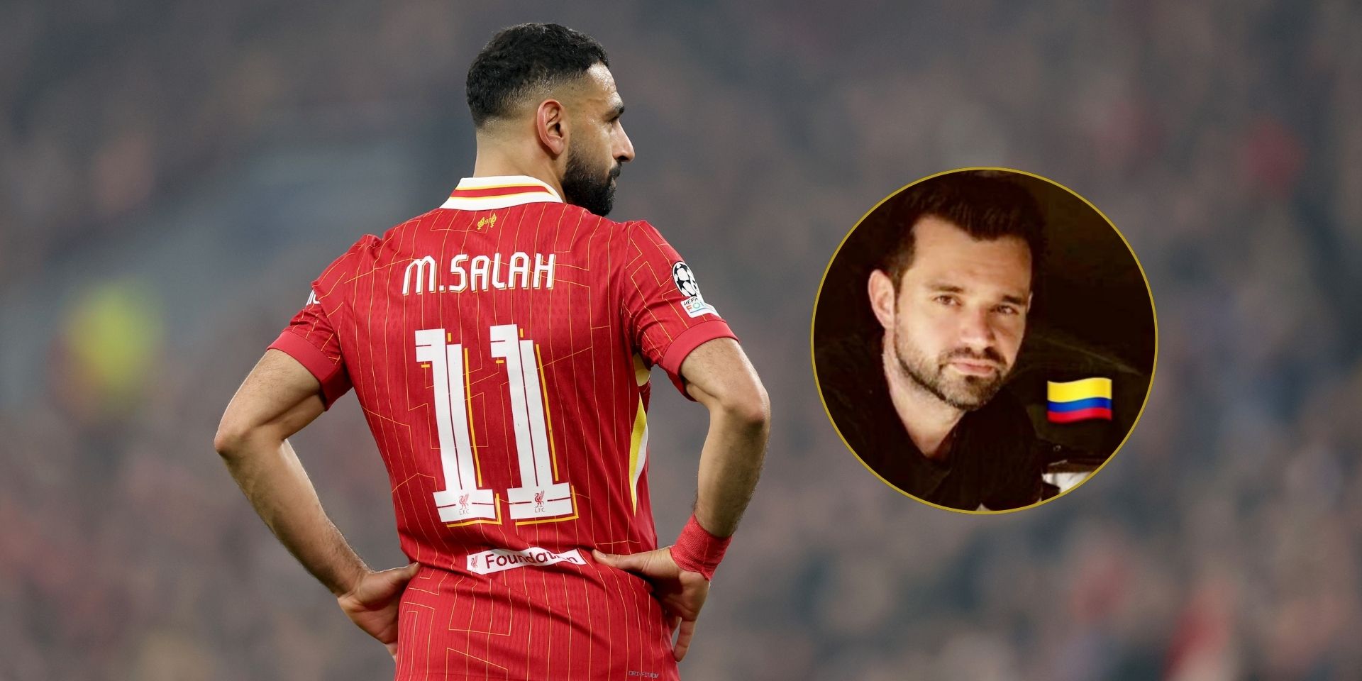 Mo Salah's agent's social media activity