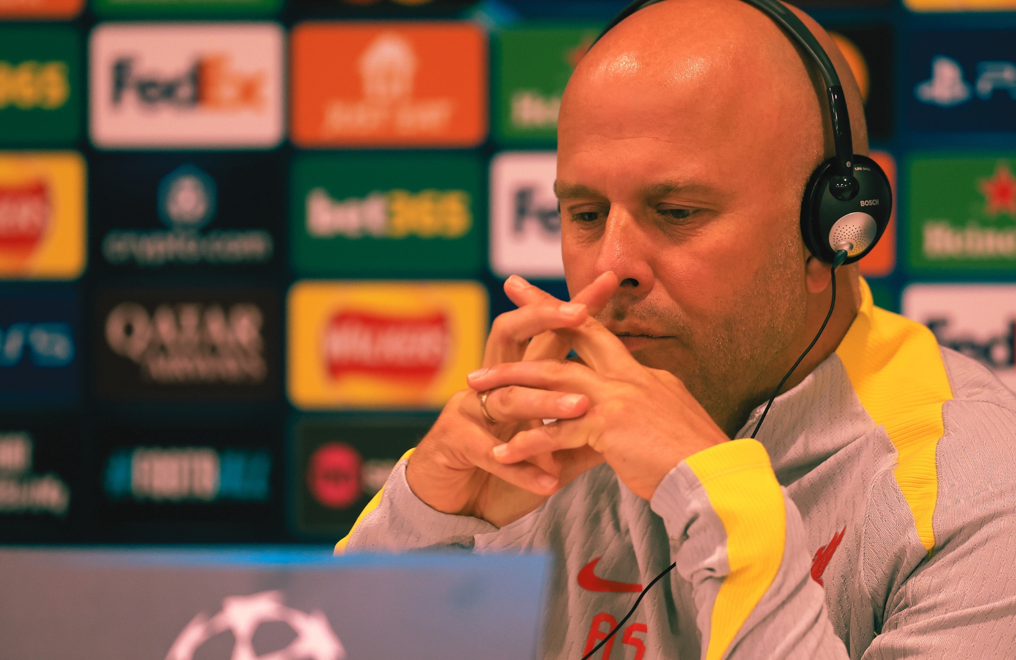 Arne Slot previews Liverpool's Champions League clash with Real Madrid.