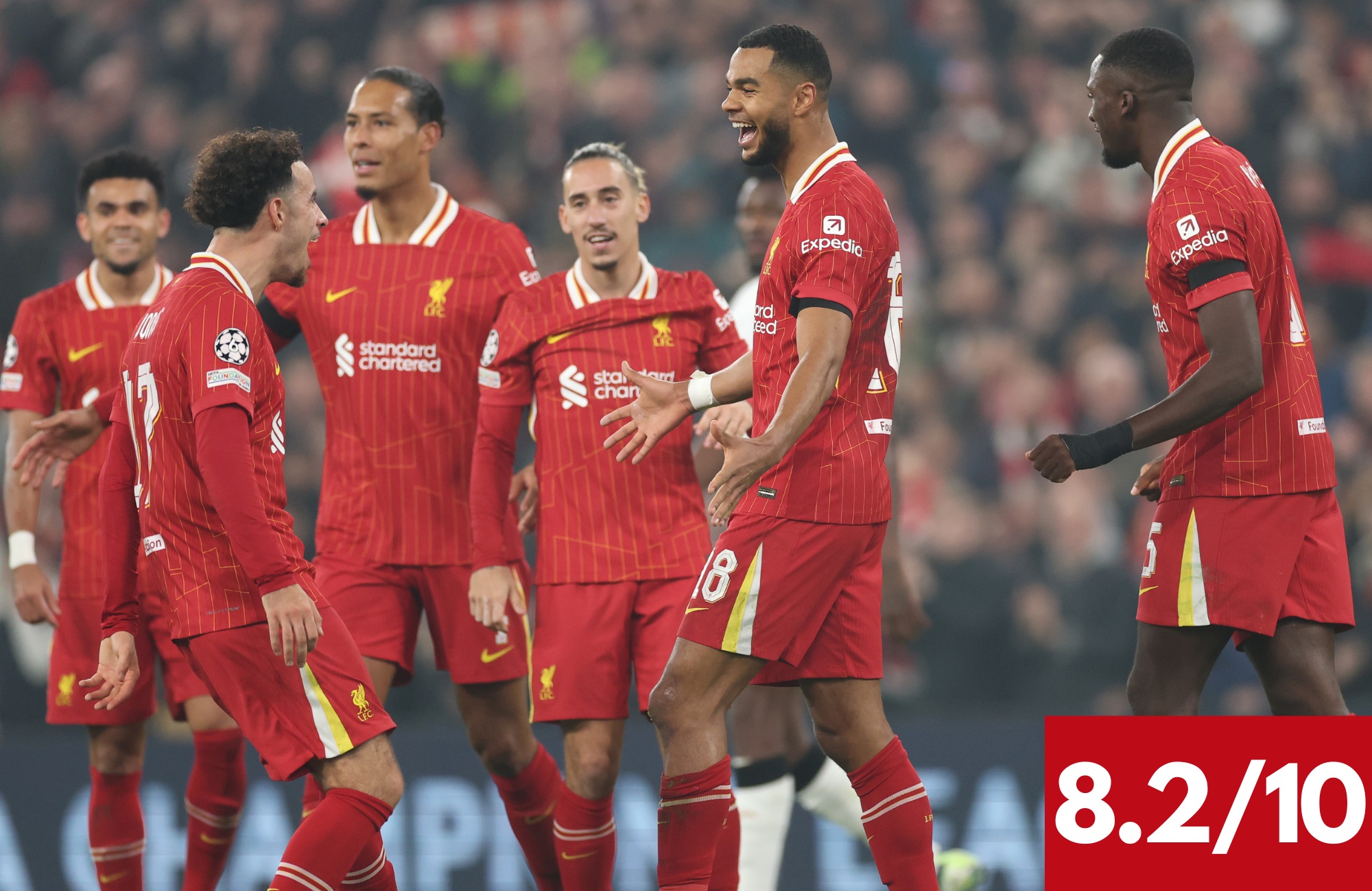 Curtis Jones was restored to the midfield after the Brighton comeback win.