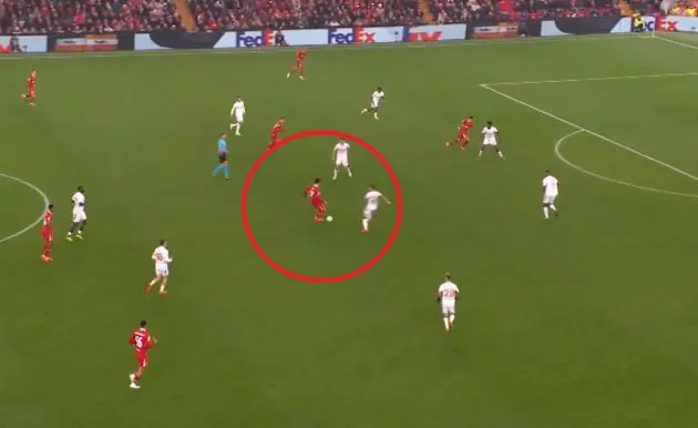 That Curtis Jones pass for Luis Diaz goal was world-class.