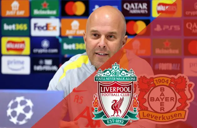 Liverpool v Leverkusen lineups have been released ahead of Champions League clash.