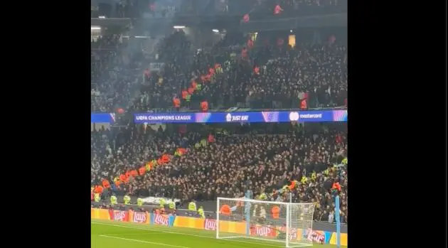Feyenoord fans showed their admiration for Arne Slot tonight