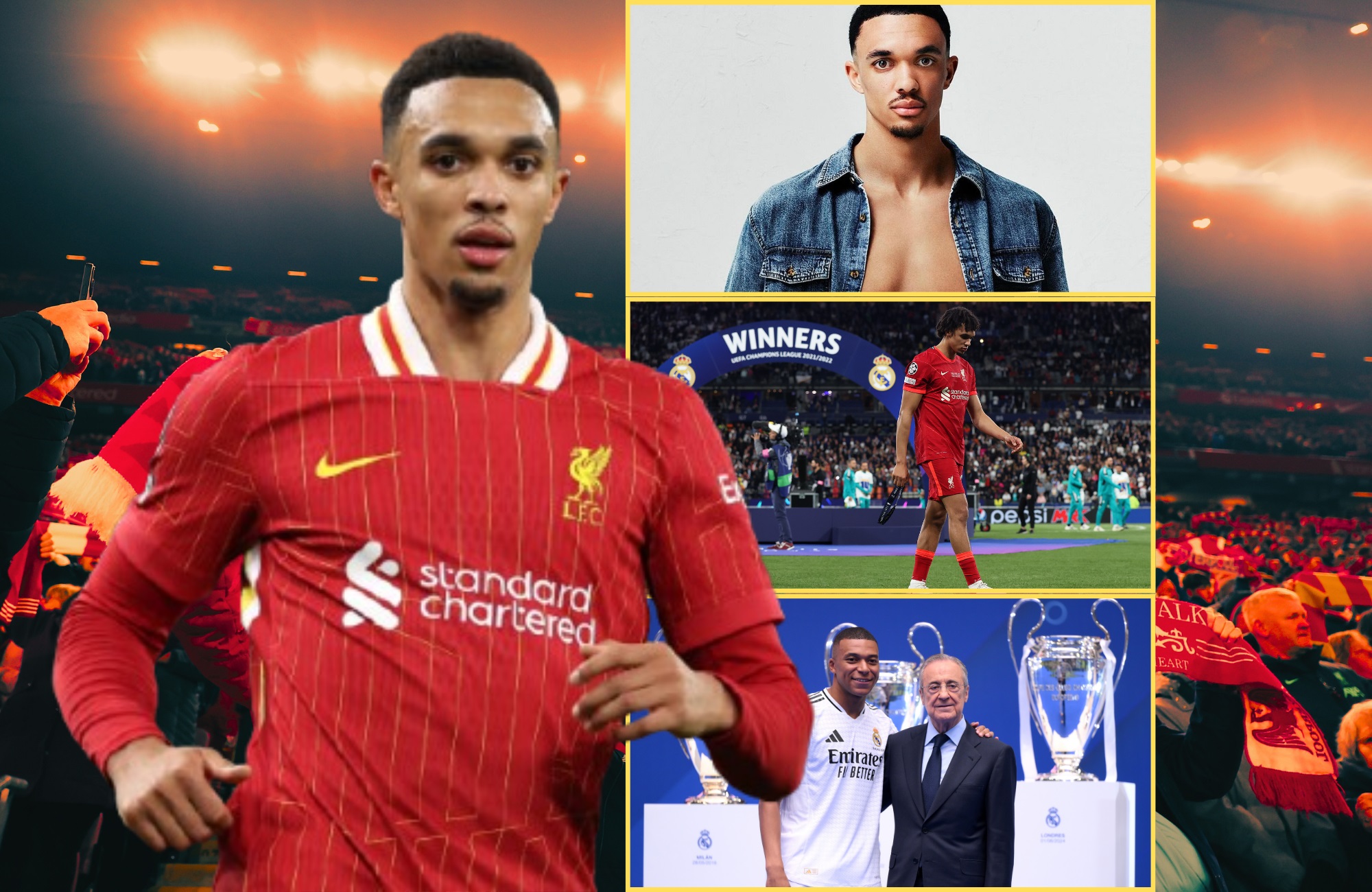 Trent Alexander-Arnold of Liverpool Football Club.