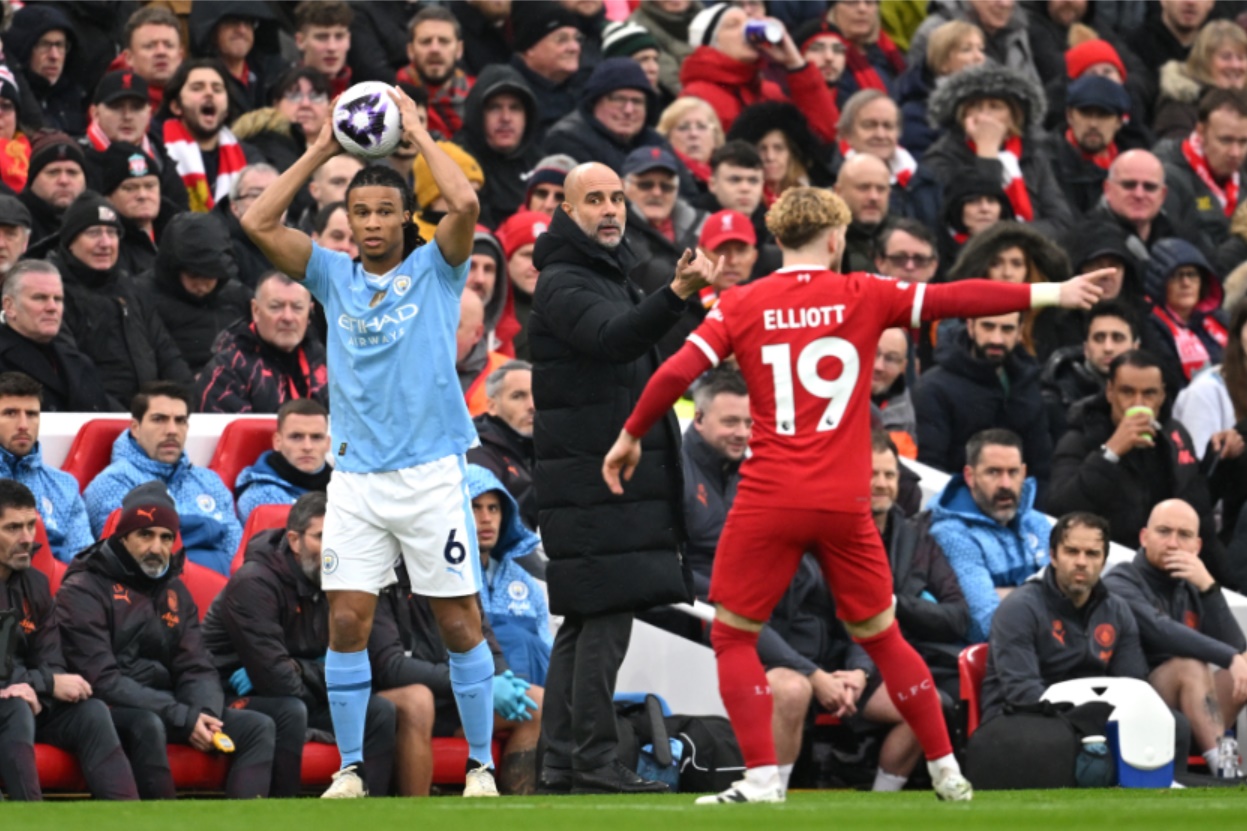 Pep Guardiola has described Liverpool as a 'top-class' team