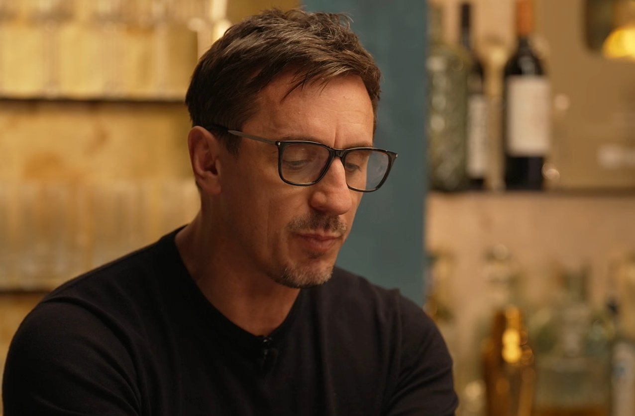 Gary Neville couldn't believe the stats he saw regarding the Premier League title race