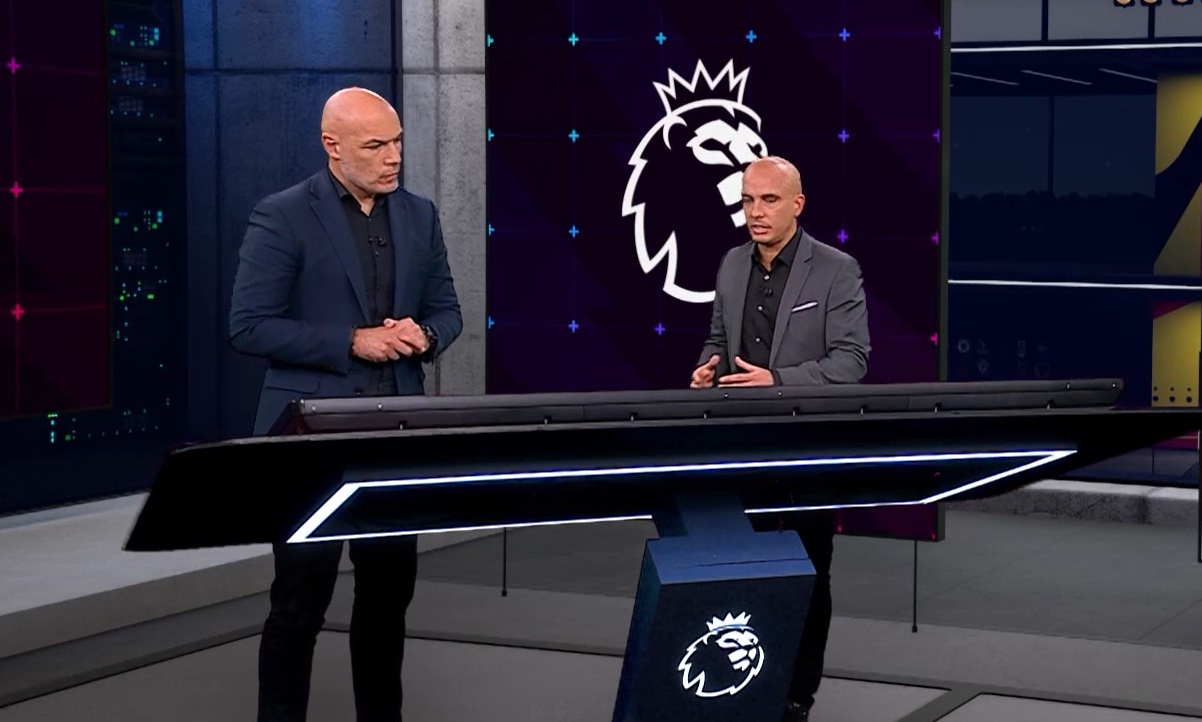 Howard Webb believes the officials were right to show Tosin a yellow card for his foul on Diogo Jota