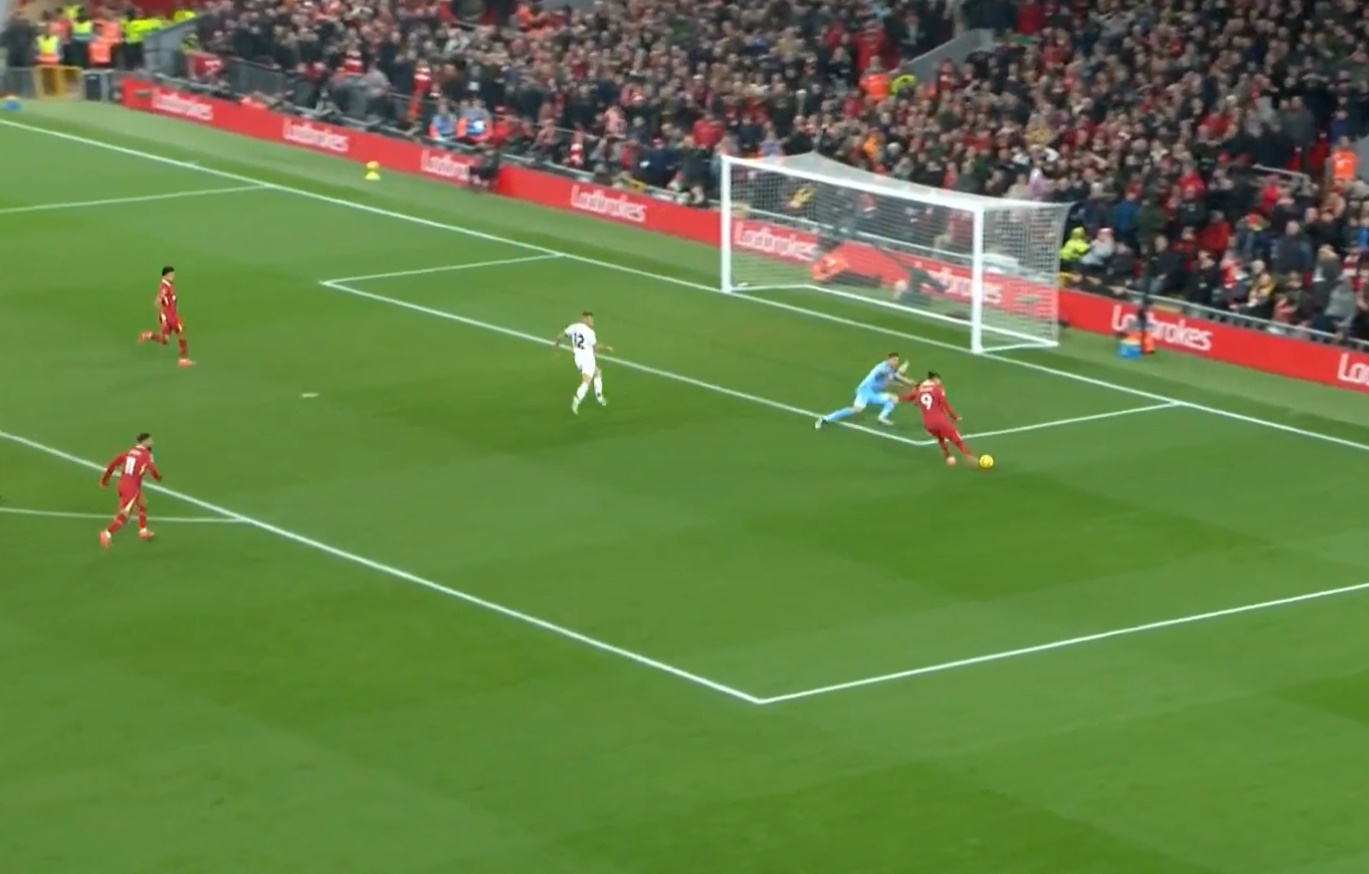 Darwin Nunez gives Liverpool the lead against Aston Villa