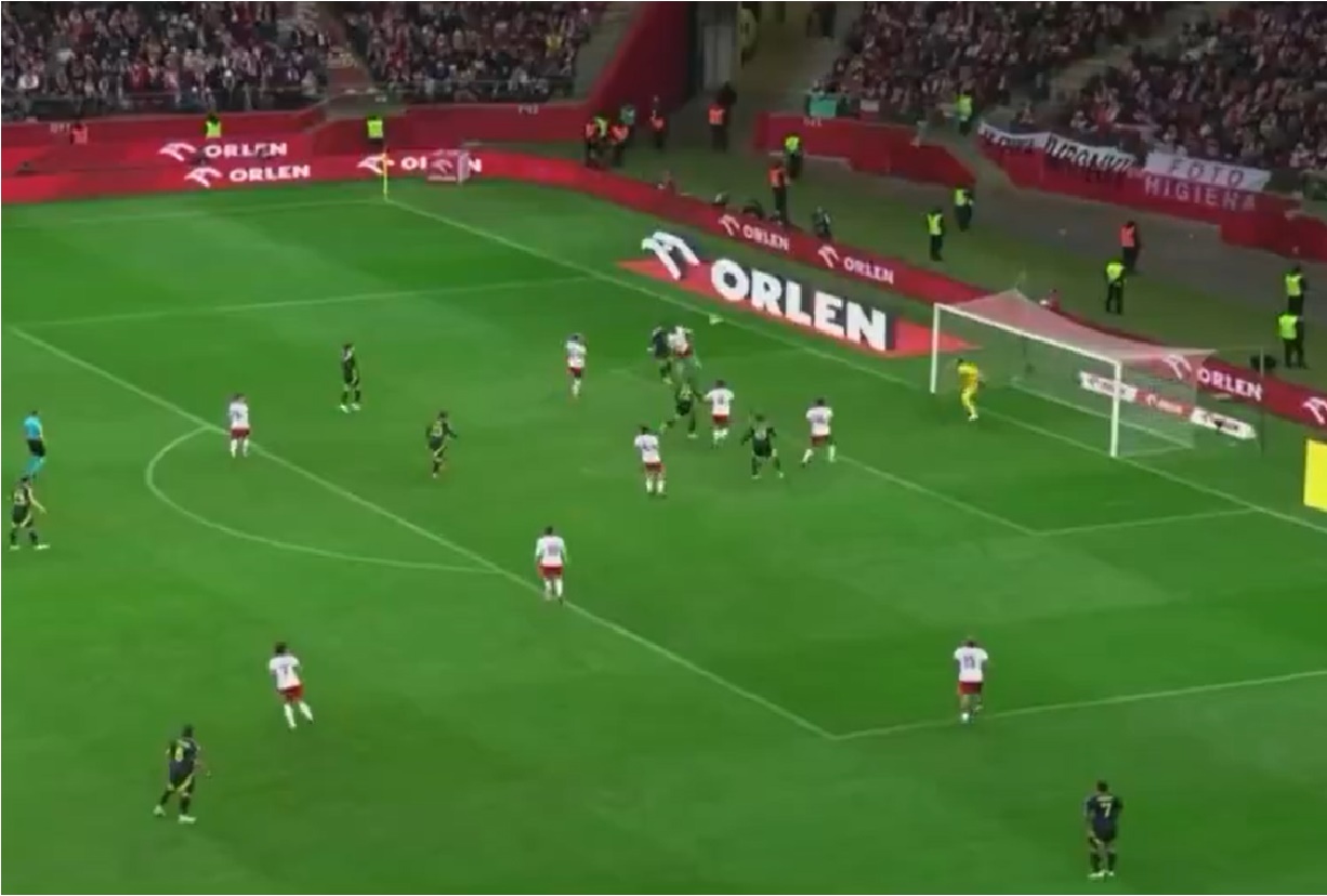Andy Robertson scored a stoppage time winner for Scotland against Poland