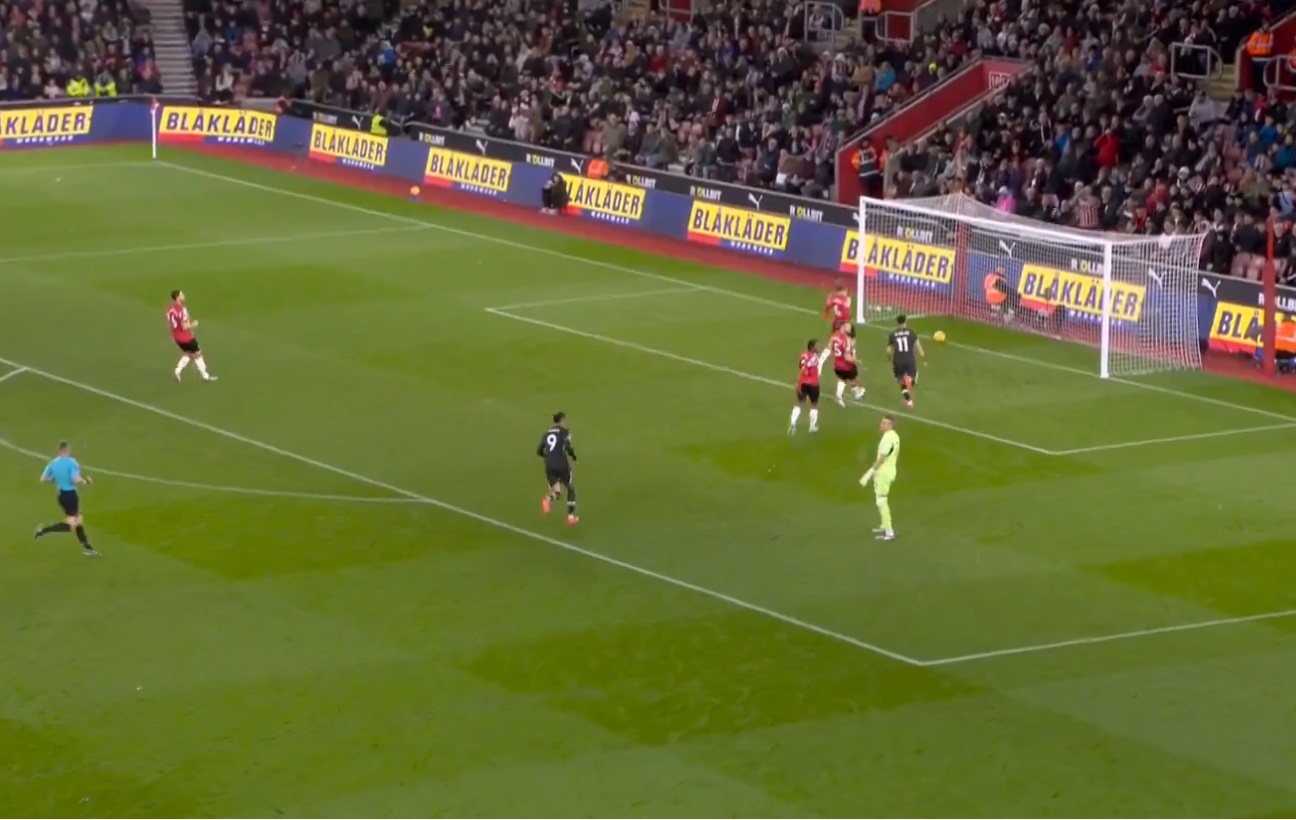 Mo Salah equalises for Liverpool against Southampton