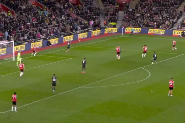 Dominik Szoboszlai fired Liverpool in front against Southampton