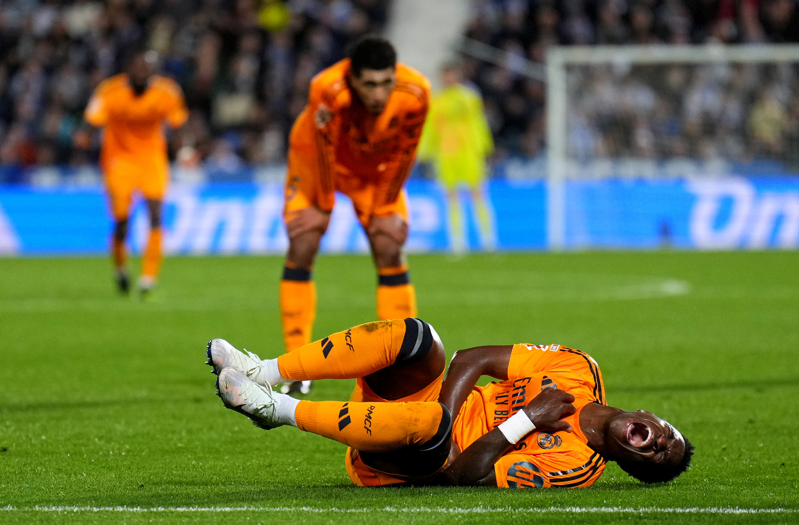 Vinicius Junior will miss Real Madrid's trip to Liverpool due to injury