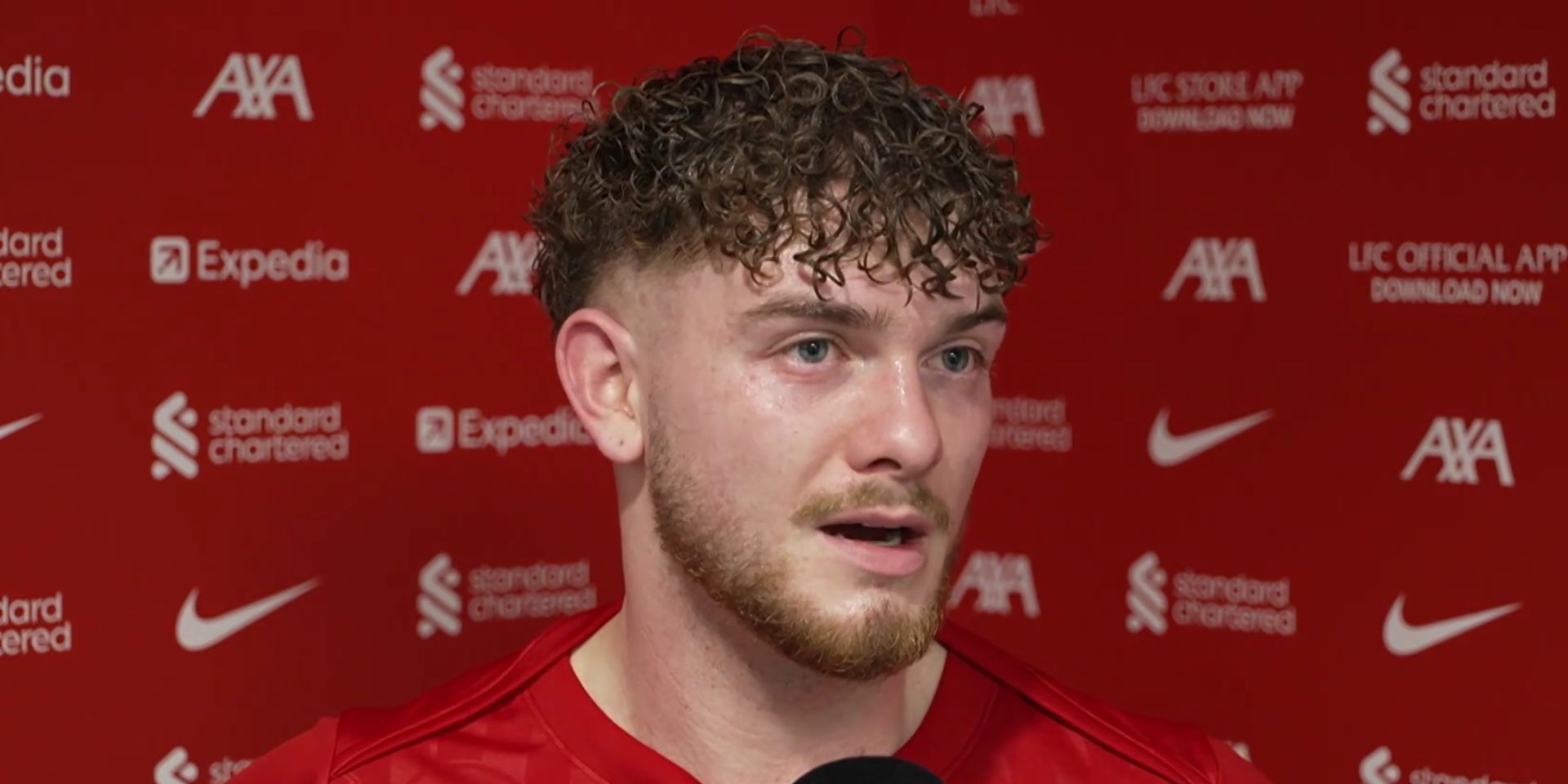 Harvey Elliott speaks after drawing with Fulham